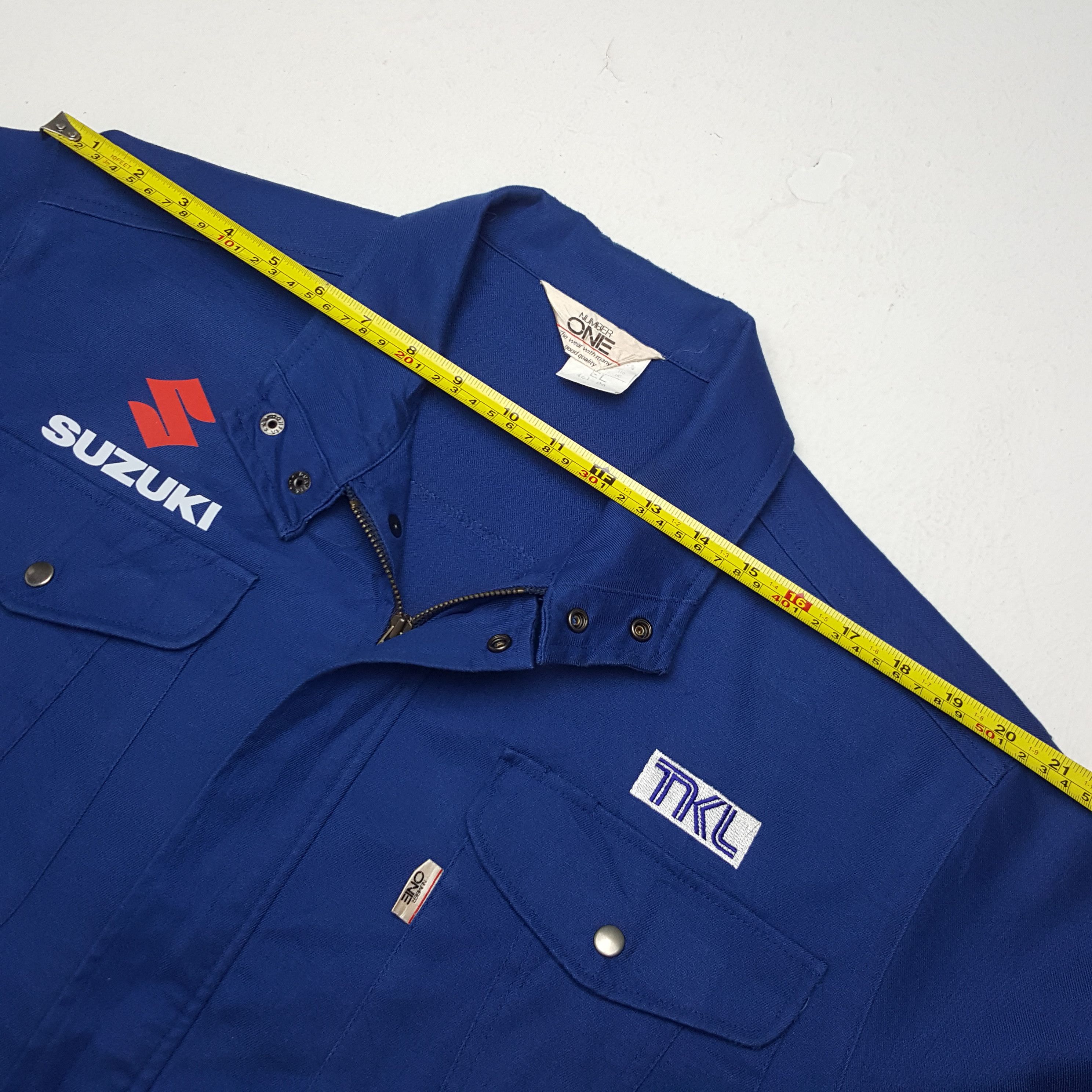 Japanese Brand Vintage Suzuki Japanese Motorsports Staff Jacket Size US L / EU 52-54 / 3 - 6 Thumbnail