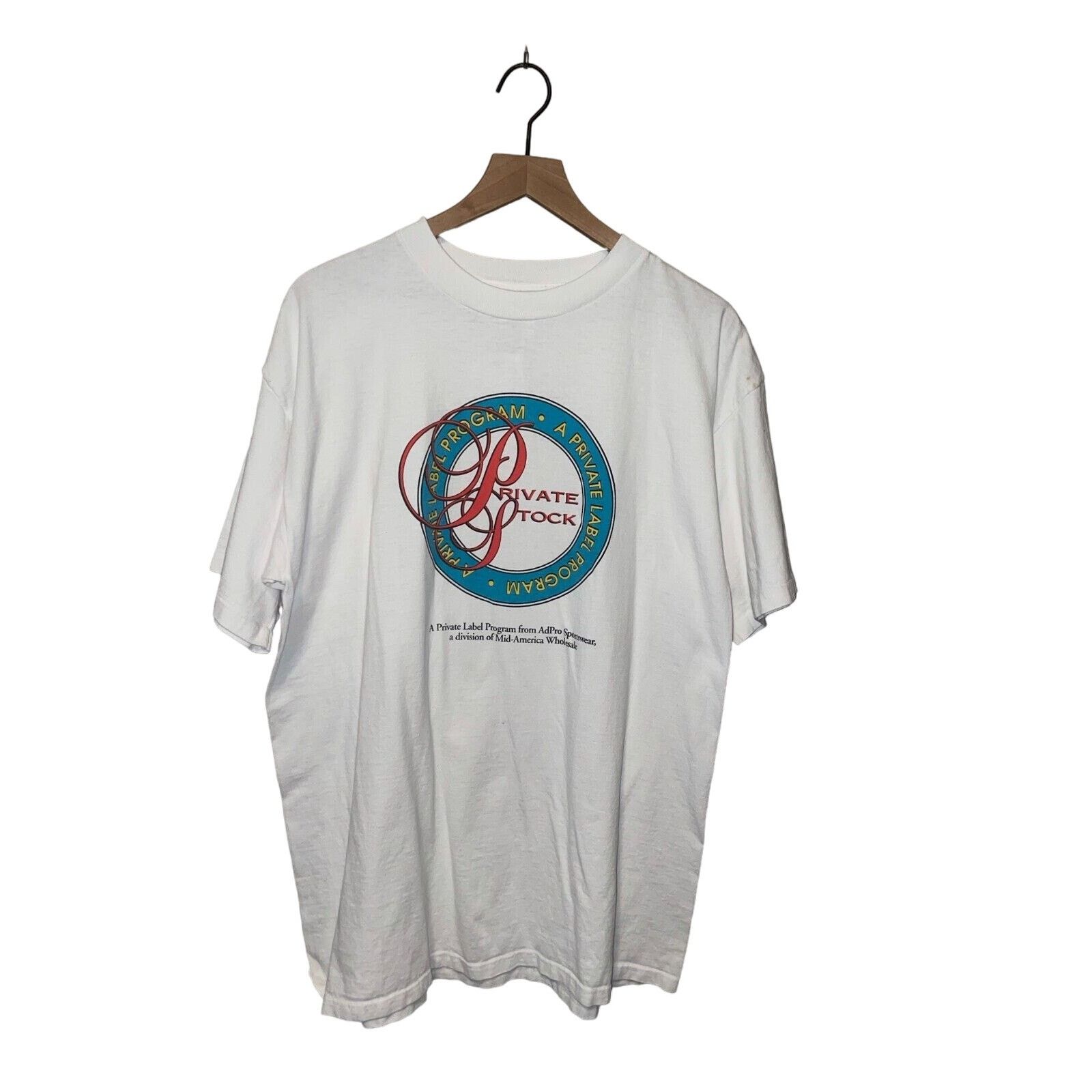 Vintage Vintage Private Stock Shirt Label Program Wholesale 90s XL Size US XL / EU 56 / 4 - 1 Thumbnail