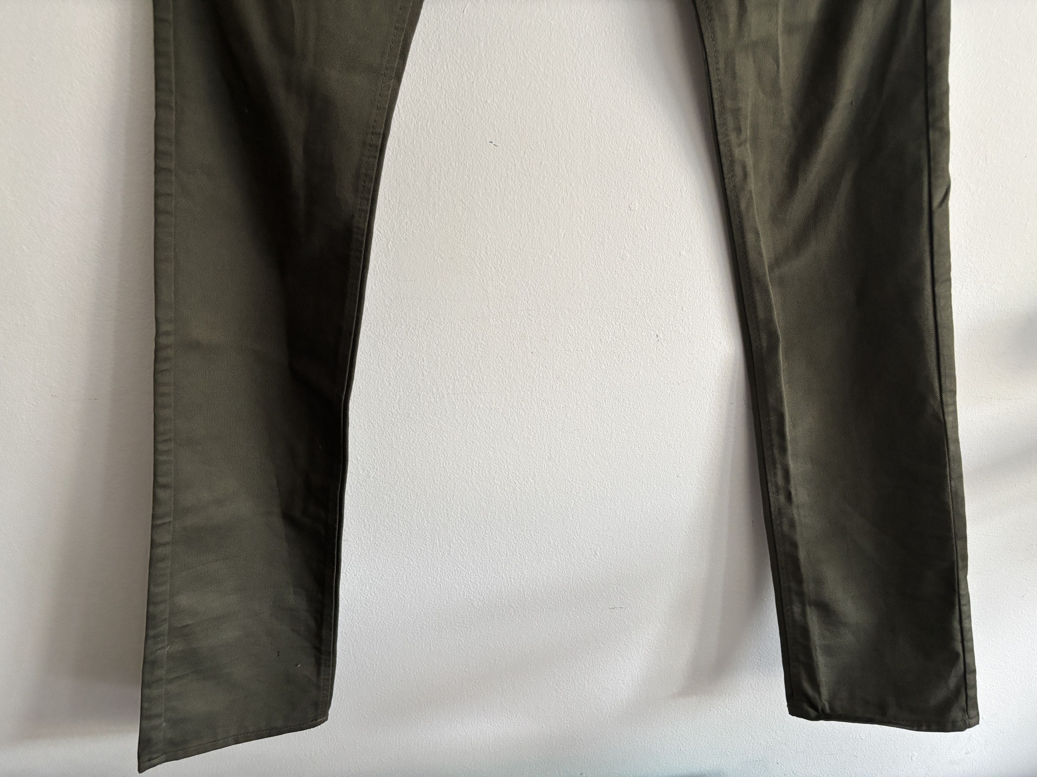 Rogue Territory $195 Olive Green Slim Taper Pants AR-G Trouser - 28-29 x 36 Size US 28 / EU 44 - 4 Thumbnail