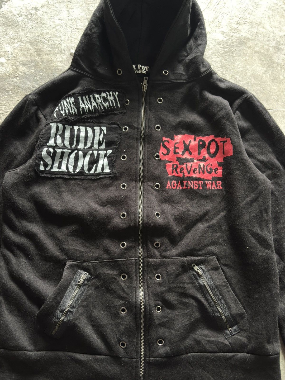 Sex Pot ReVeNGe SEX POT REVENGE hoodie punk anarchy chaos rude shock skull Size US M / EU 48-50 / 2 - 3 Thumbnail