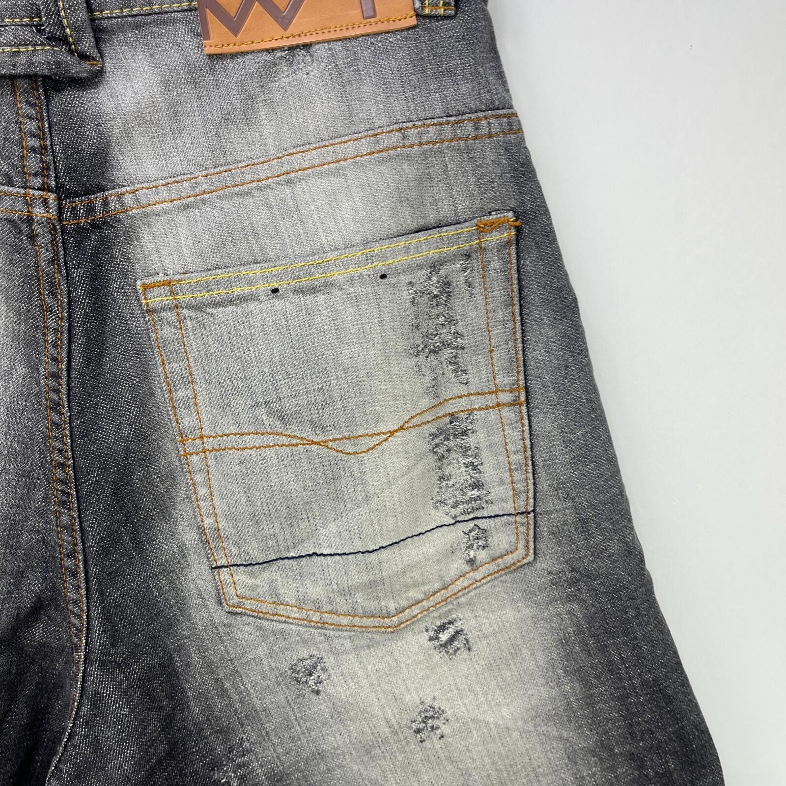 Other Vintage Y2K PWT Jeans Denim Shorts Size 32 Baggy Skater Size US 32 / EU 48 - 3 Thumbnail
