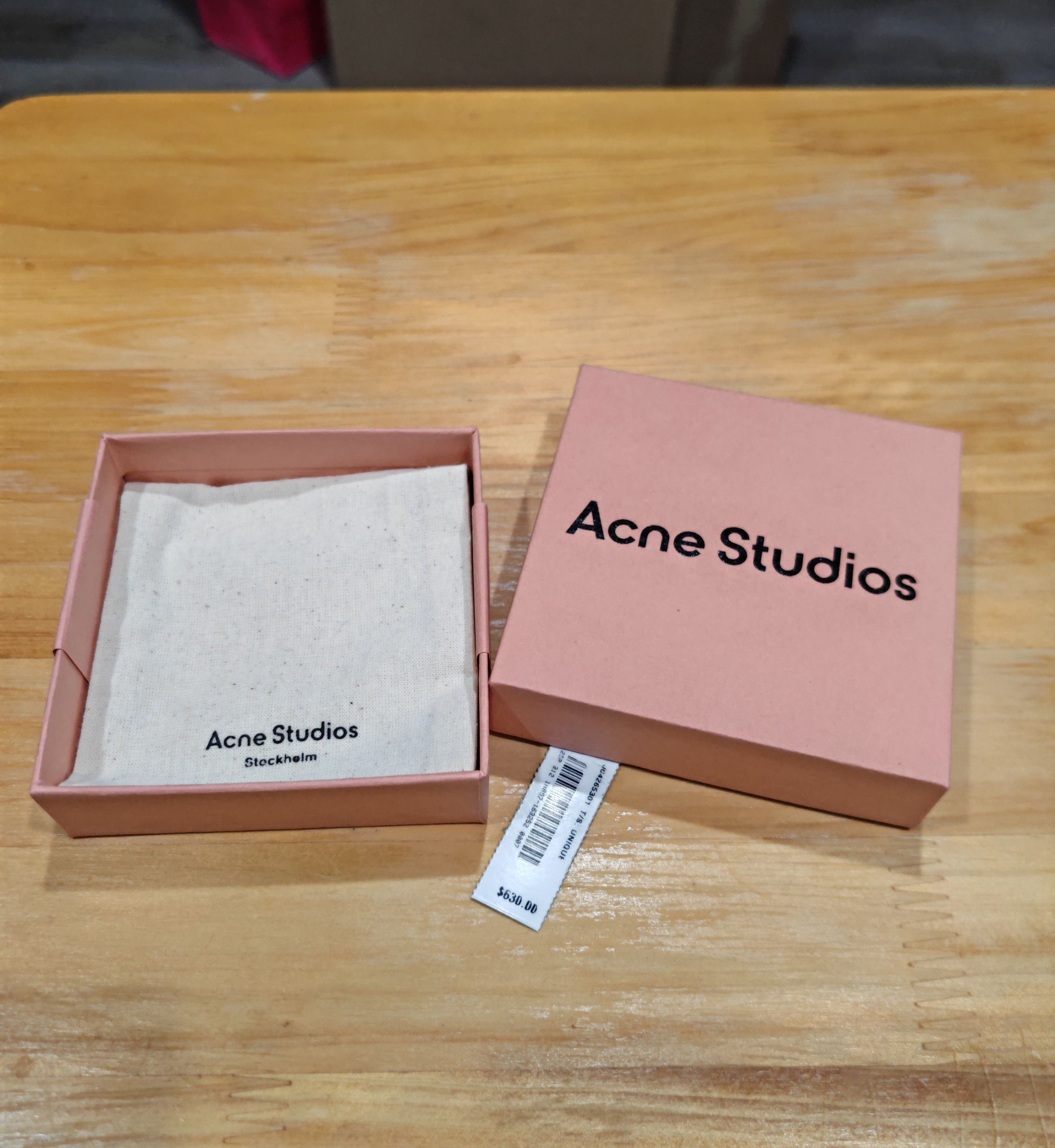 Acne Studios Logo Crystal Hoops - UNISEX Size ONE SIZE - 9 Thumbnail