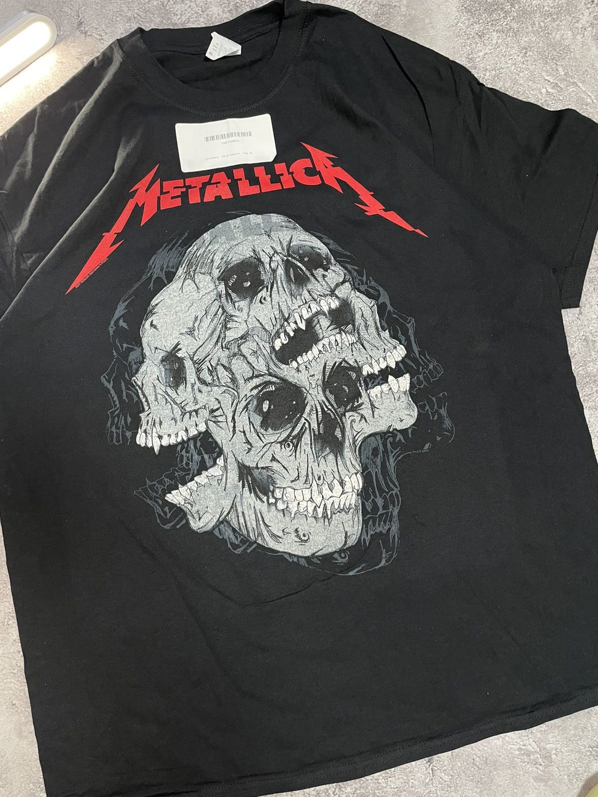Band Tees Vintage Y2K Metallica Pushead Skull Band Tee Archive OG Size US XL / EU 56 / 4 - 2 Thumbnail