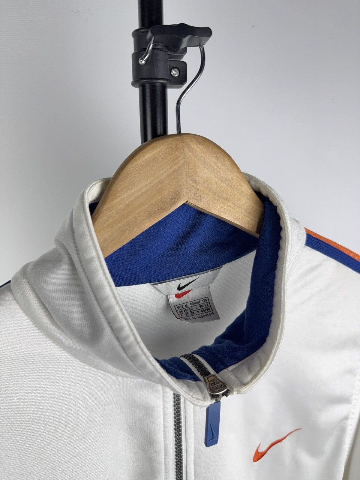 Nike × Vintage Vintage 90’s NIKE BIG LOGO TRACK JACKET Y2K Size US M / EU 48-50 / 2 - 8 Thumbnail