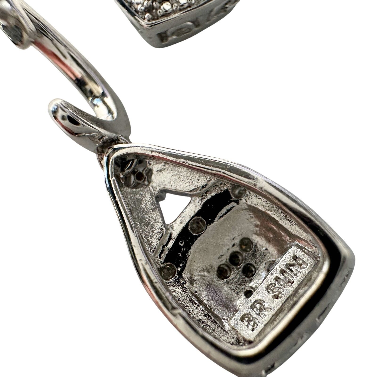Other 1/4 Carat Diamond Cushion Cut Dangle Earrings Size ONE SIZE - 9 Thumbnail