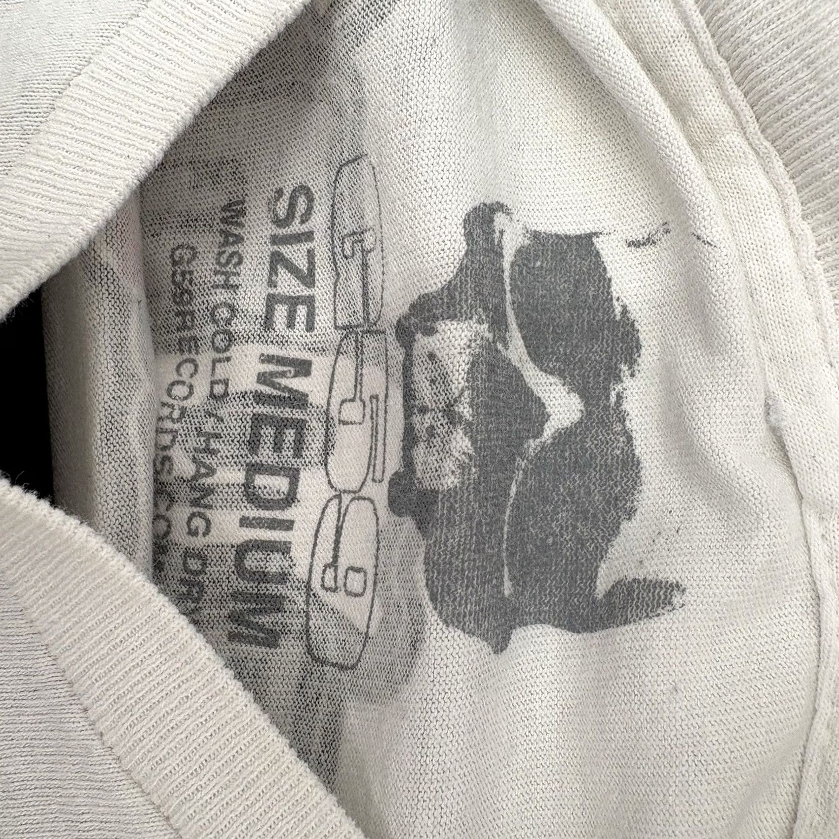 Vintage Suicide Boys Shirt Adult Medium White Band Music Grey Day Casket Third Tour To Hell Mens, Men's — image 4 of 6