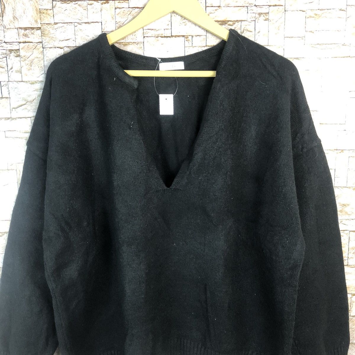 Homespun Knitwear × LOWRYS FARM Lowrys Farm Black Knitwear #A694 Size L / US 10 / IT 46 - 5 Thumbnail