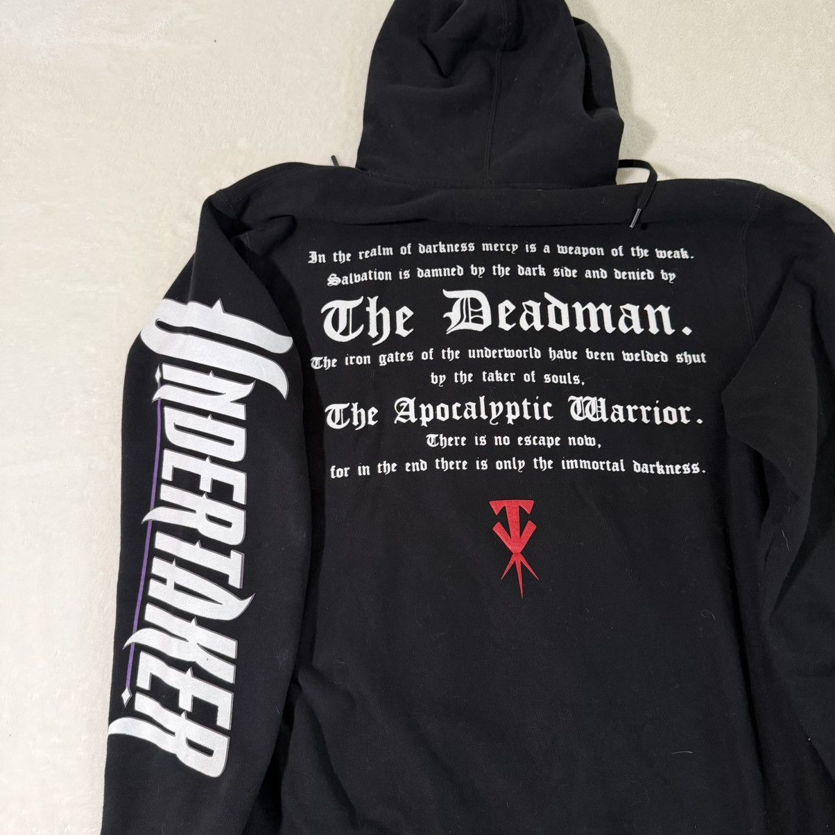 WWE WWE Undertaker Black Hoodie Size US L / EU 52-54 / 3 - 4 Thumbnail