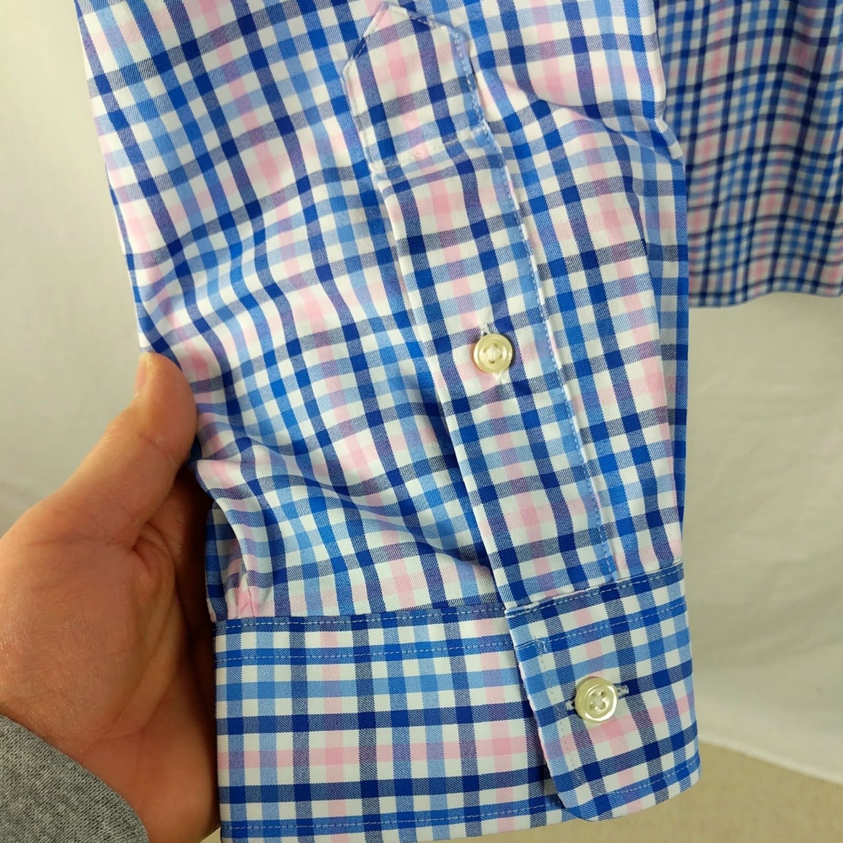 Ralph Lauren Ralph Lauren shirt Mens XXL pink and blue plaid long sleeve button down spr Size US XXL / EU 58 / 5 - 4 Thumbnail