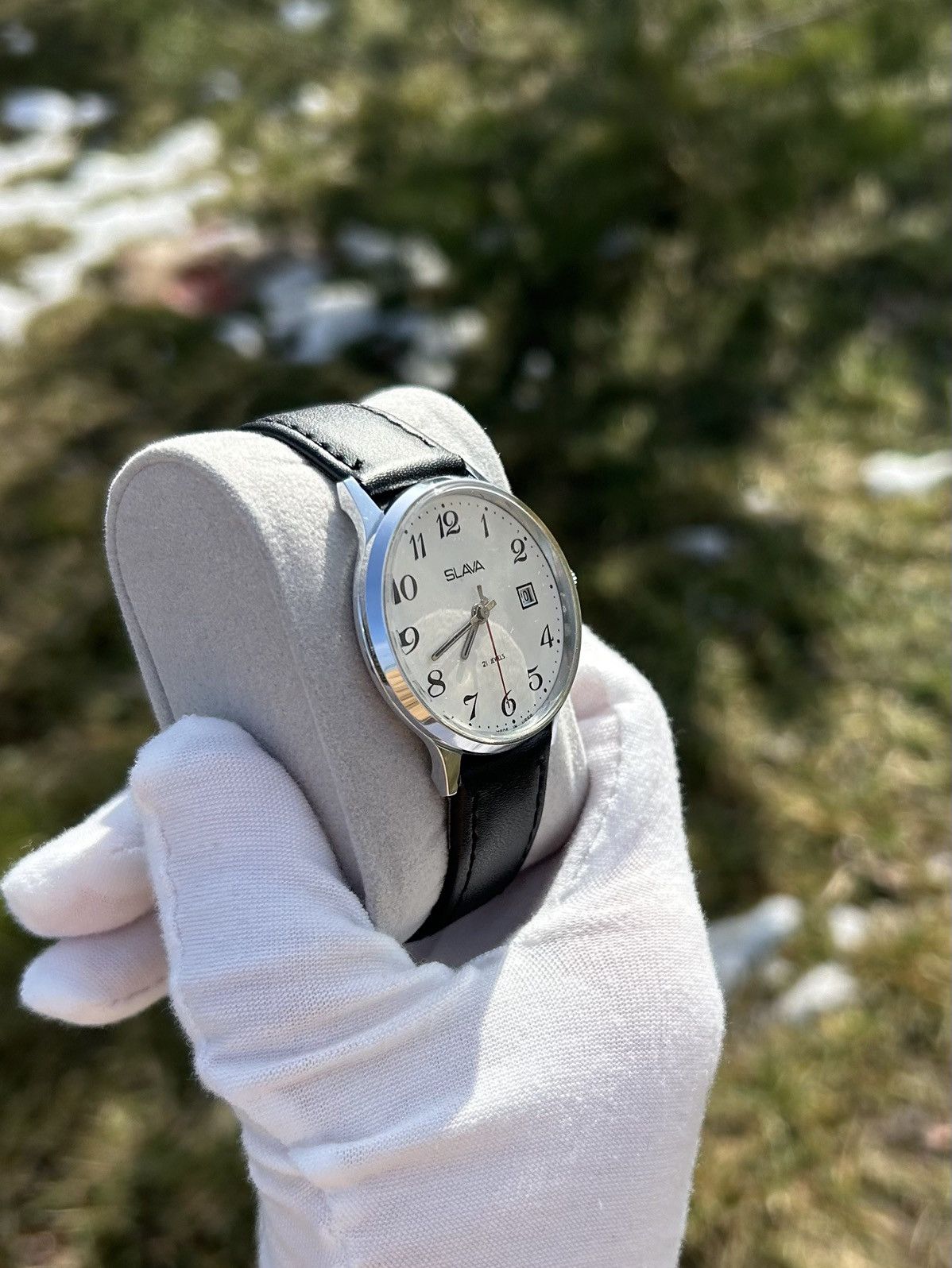 Vintage Vintage Watch Slava USSR Soviet Mechanical Retro 1980s Size ONE SIZE - 14 Thumbnail