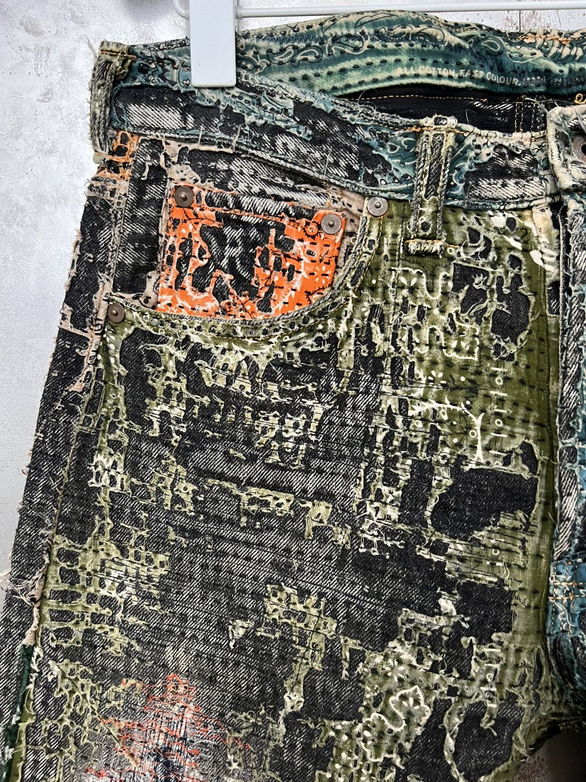 Proleta Re Art Proleta Re Art 1/1 Boro Denim #29 Size US 32 / EU 48 - 4 Thumbnail