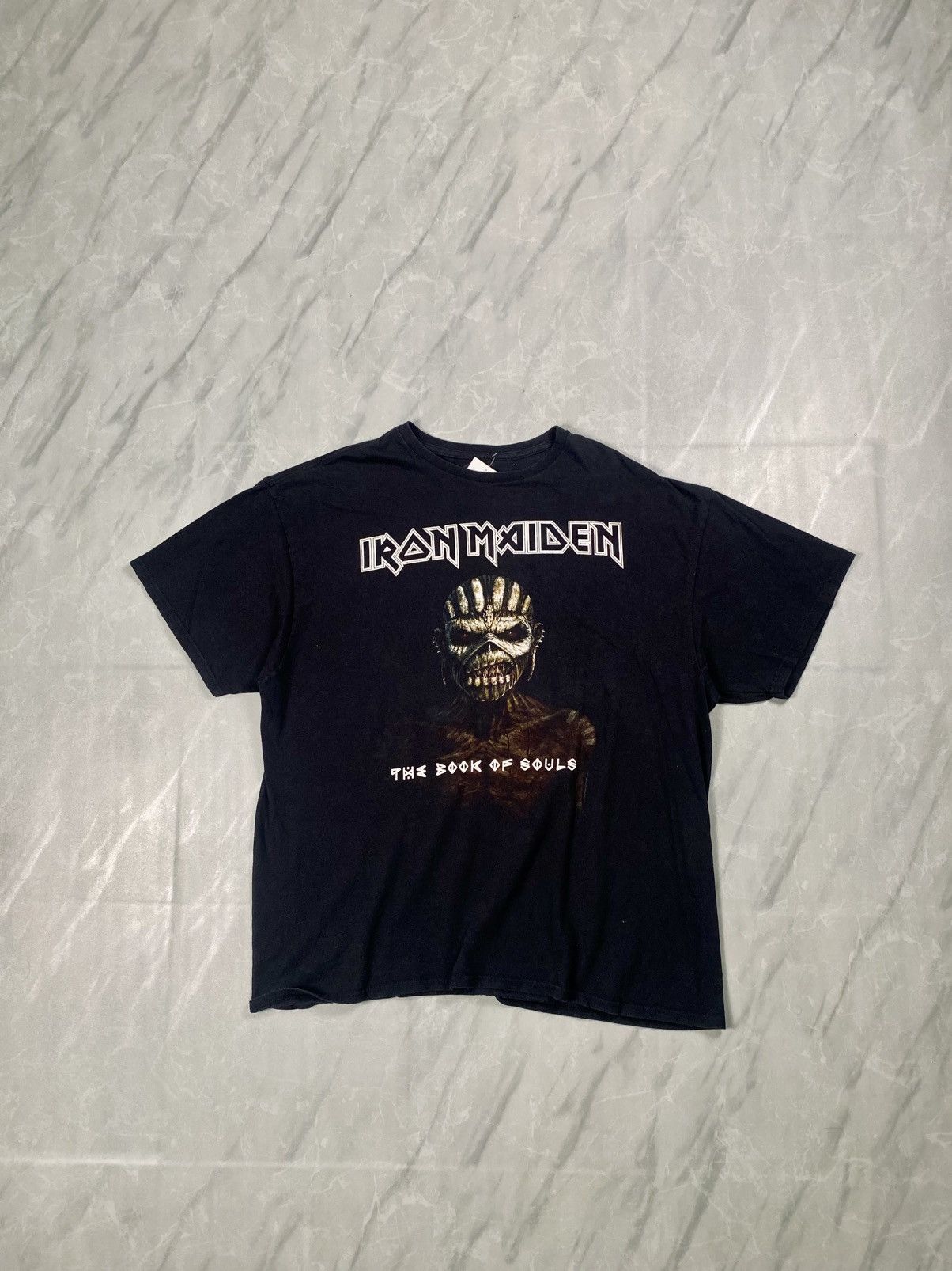 Iron Maiden Rare Vintage Iron Maiden Band The Book Of Souls Tee Size US XXL / EU 58 / 5 - 1 Thumbnail