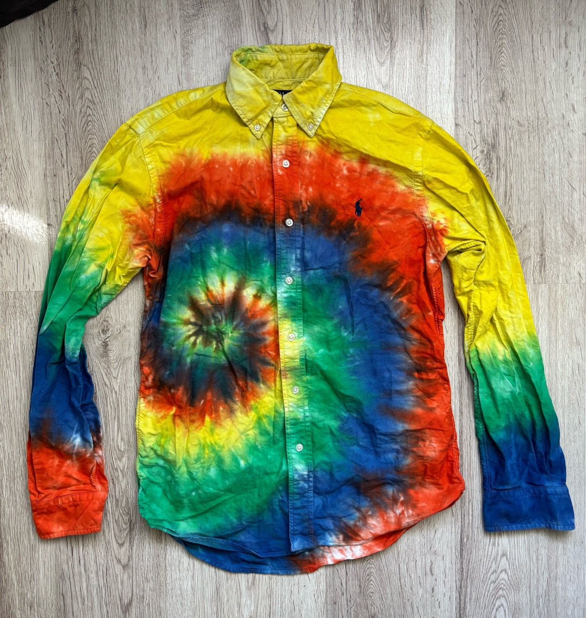 Polo Ralph Lauren Rare Polo Ralph Lauren Tie Dye shirt Size US S / EU 44-46 / 1 - 1 Thumbnail