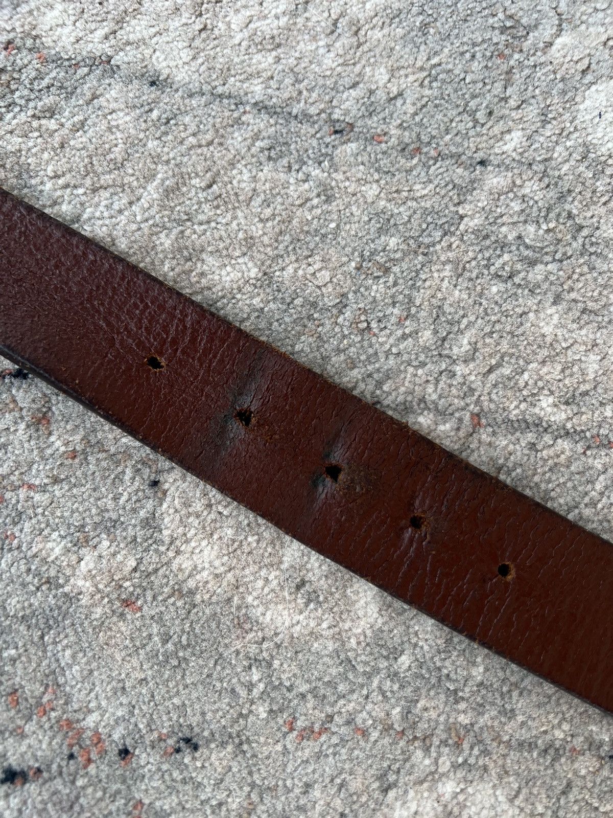 Diesel Y2K Diesel Vintage Leather Belt Size ONE SIZE - 3 Thumbnail