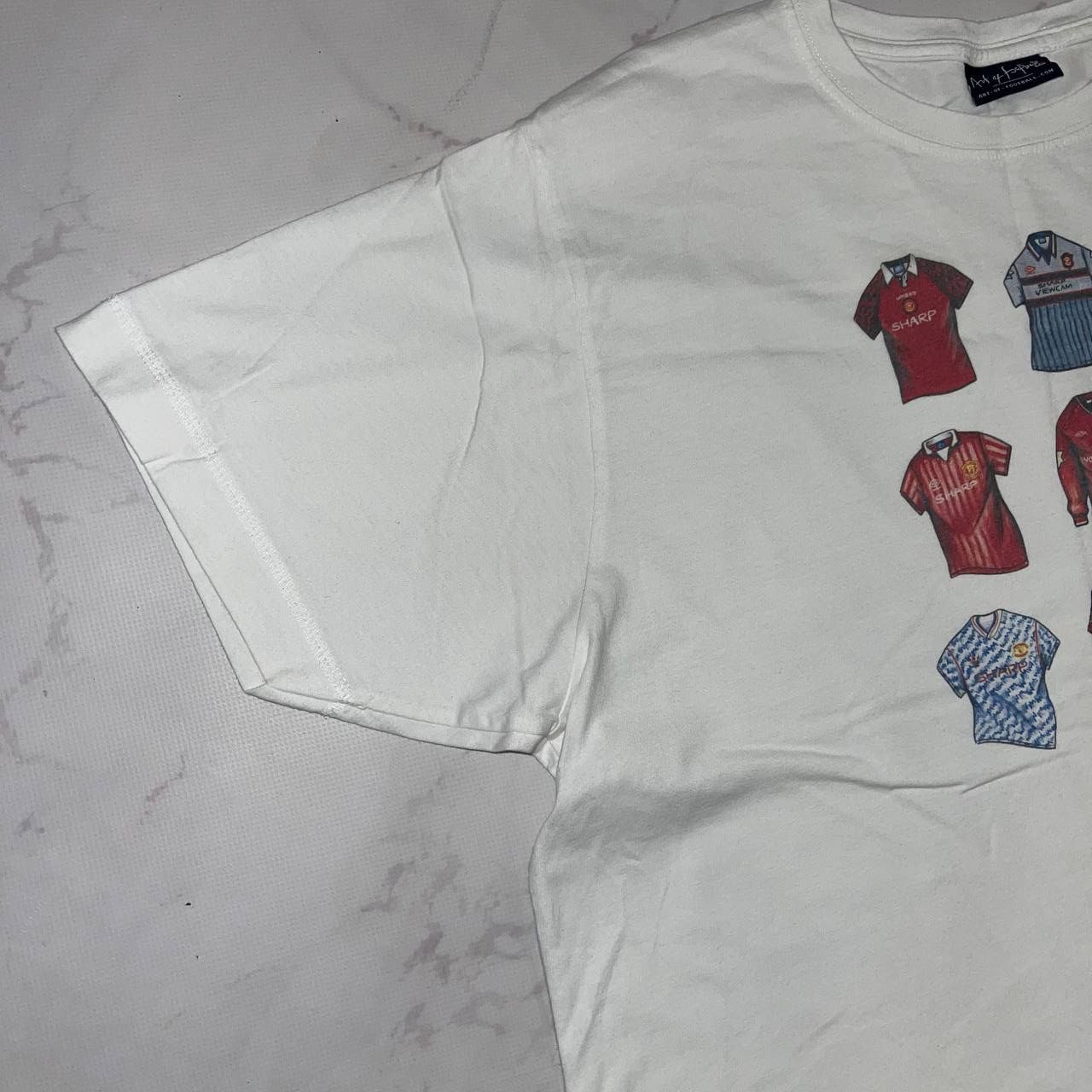 Vintage Vintage Vintage Art Of Football Manchester rare T Shirt 90's Size US XL / EU 56 / 4 - 5 Thumbnail