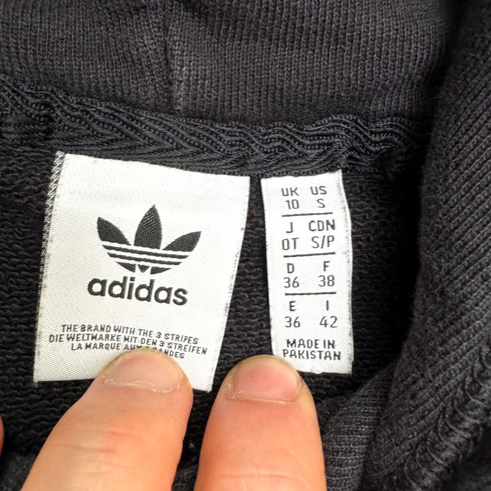Adidas Adidas Hoodie Pullover Sweatshirt Black Small Womens Cotton Activewear Ryv Tape Size S / US 4 / IT 40 - 7 Thumbnail