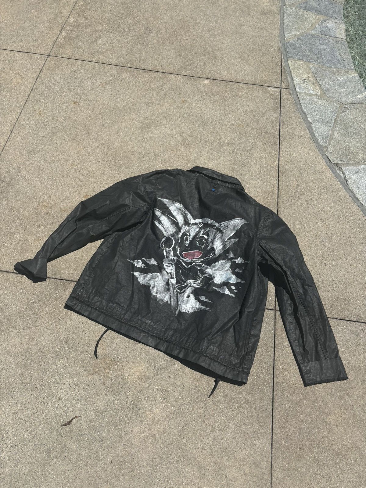 Adidas Adidas Custom Dragon Ball Z Goku Jacket Grailed