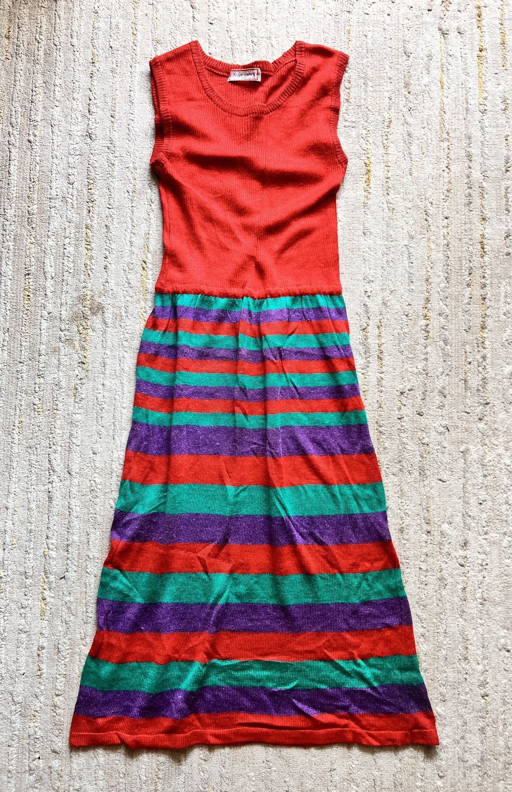 Yves Saint Laurent Yves Saint Laurent Tricots Sleeveless Long Dress Size M / US 6-8 / IT 42-44 - 1 Thumbnail