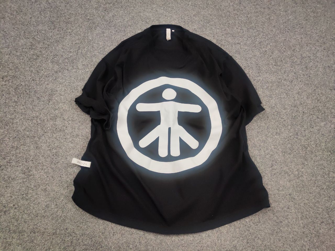 Other AELIZA studio Design unique Oversized Logo Black Shirt Size US M / EU 48-50 / 2 - 2 Thumbnail