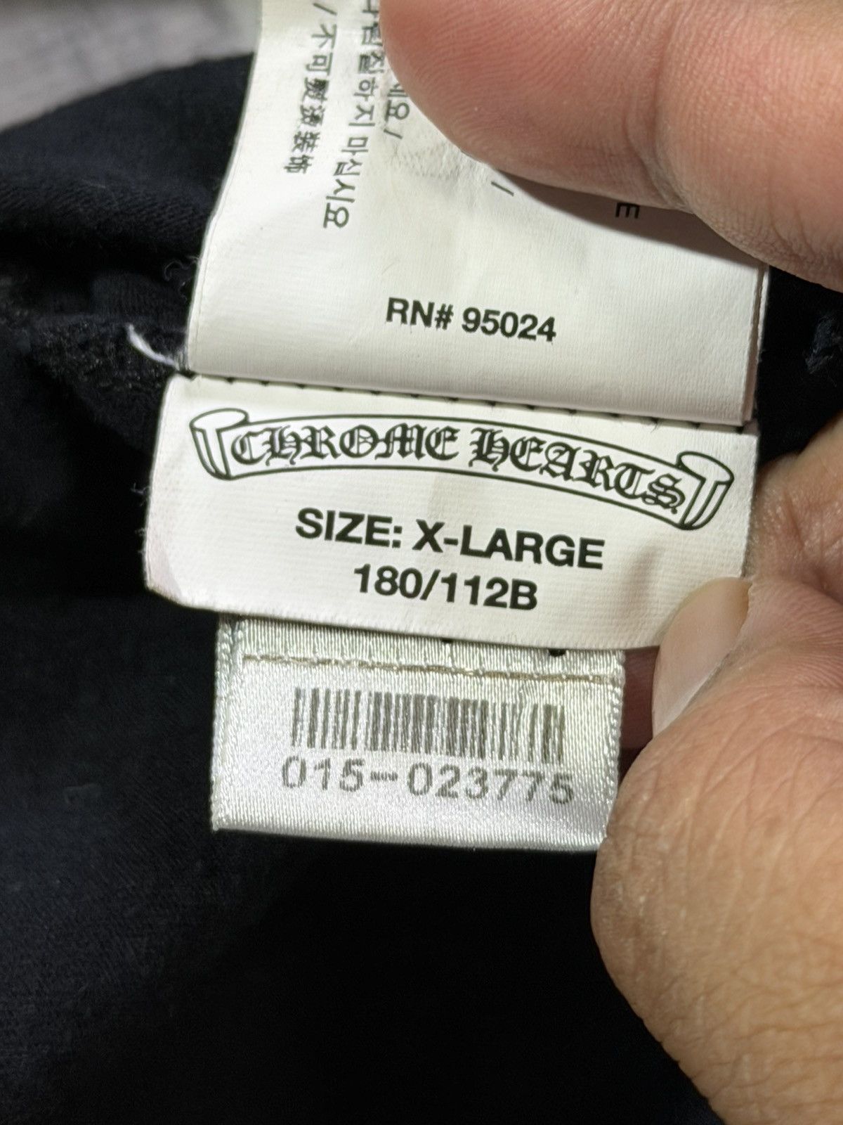Chrome Hearts Soap N Water Three Logo Silhouette Size US XL / EU 56 / 4 - 12 Thumbnail
