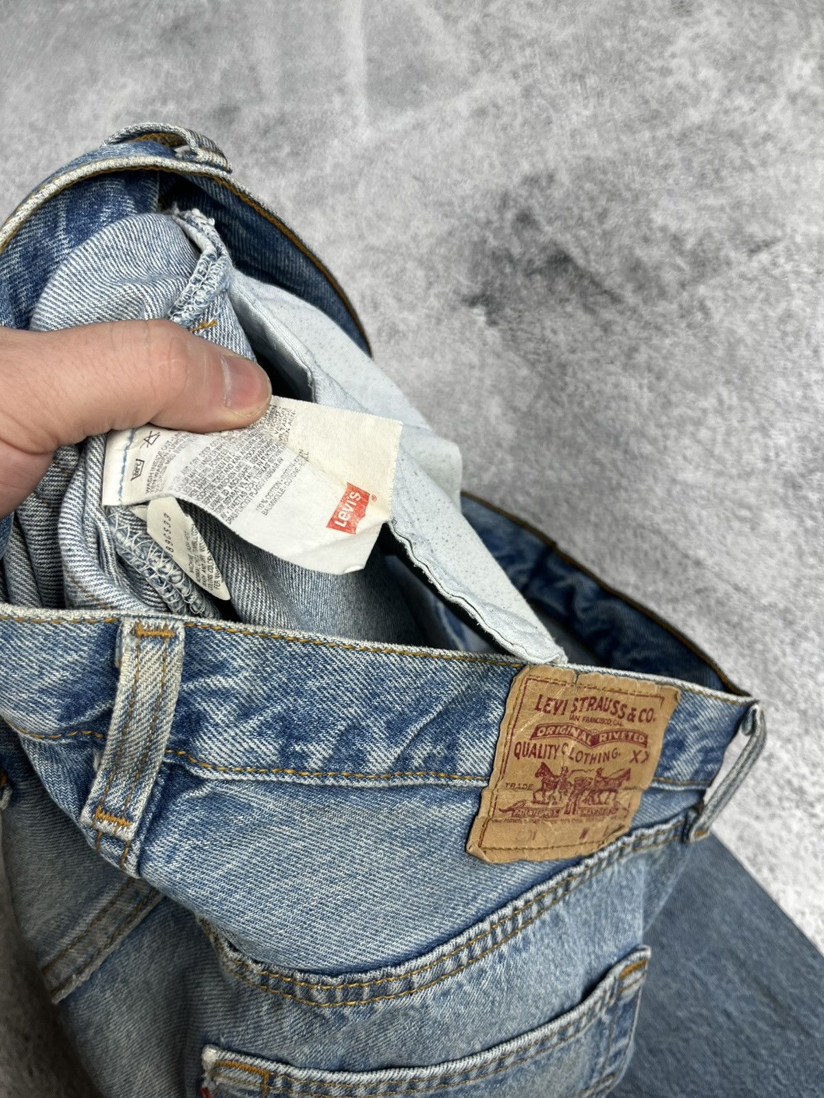 Levi's Vintage Clothing Levis denim pants vintage made USA size 36/34 Size US 36 / EU 52 - 13 Thumbnail