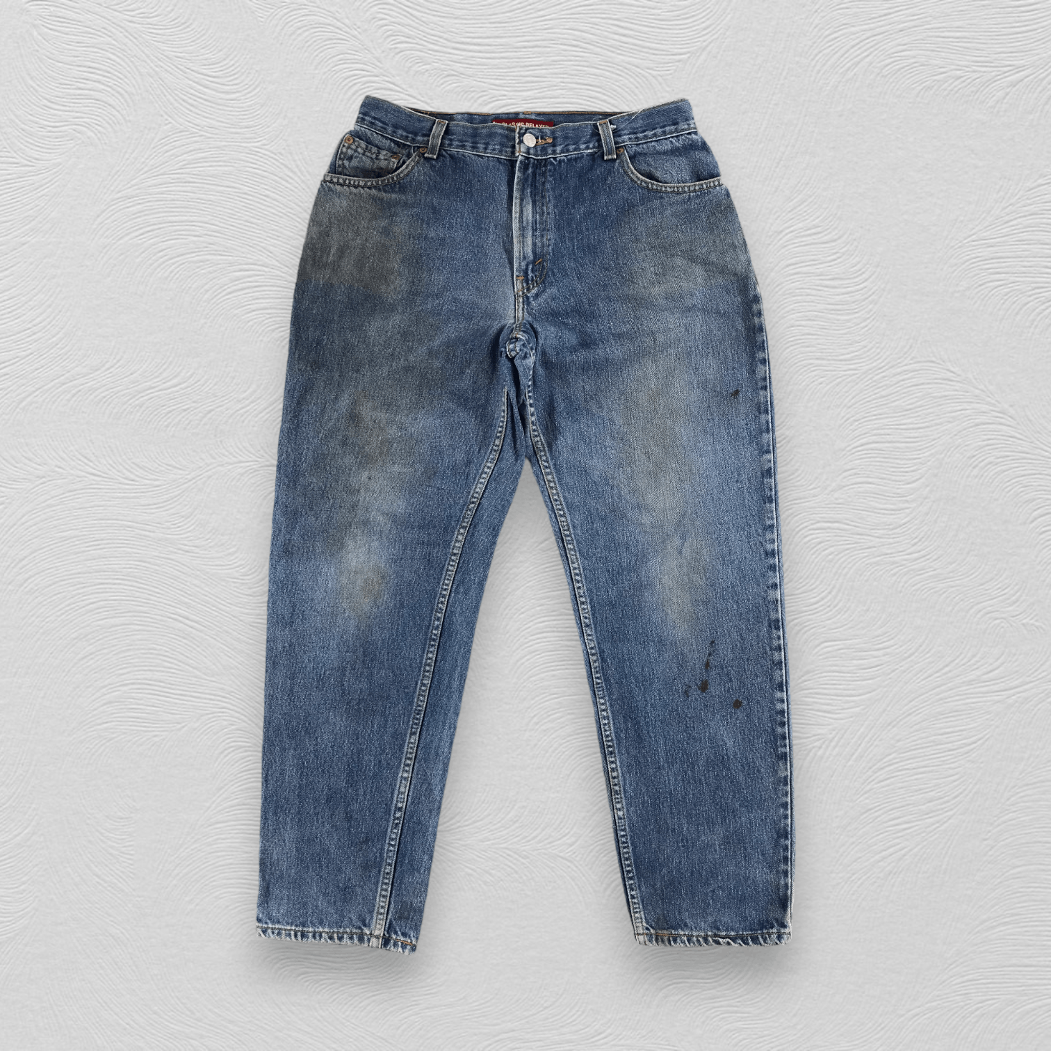 Levi's Vintage Levis 550 Jeans Dirty Blue Wash Denim KJ589 Size US 32 / EU 48 - 1 Thumbnail