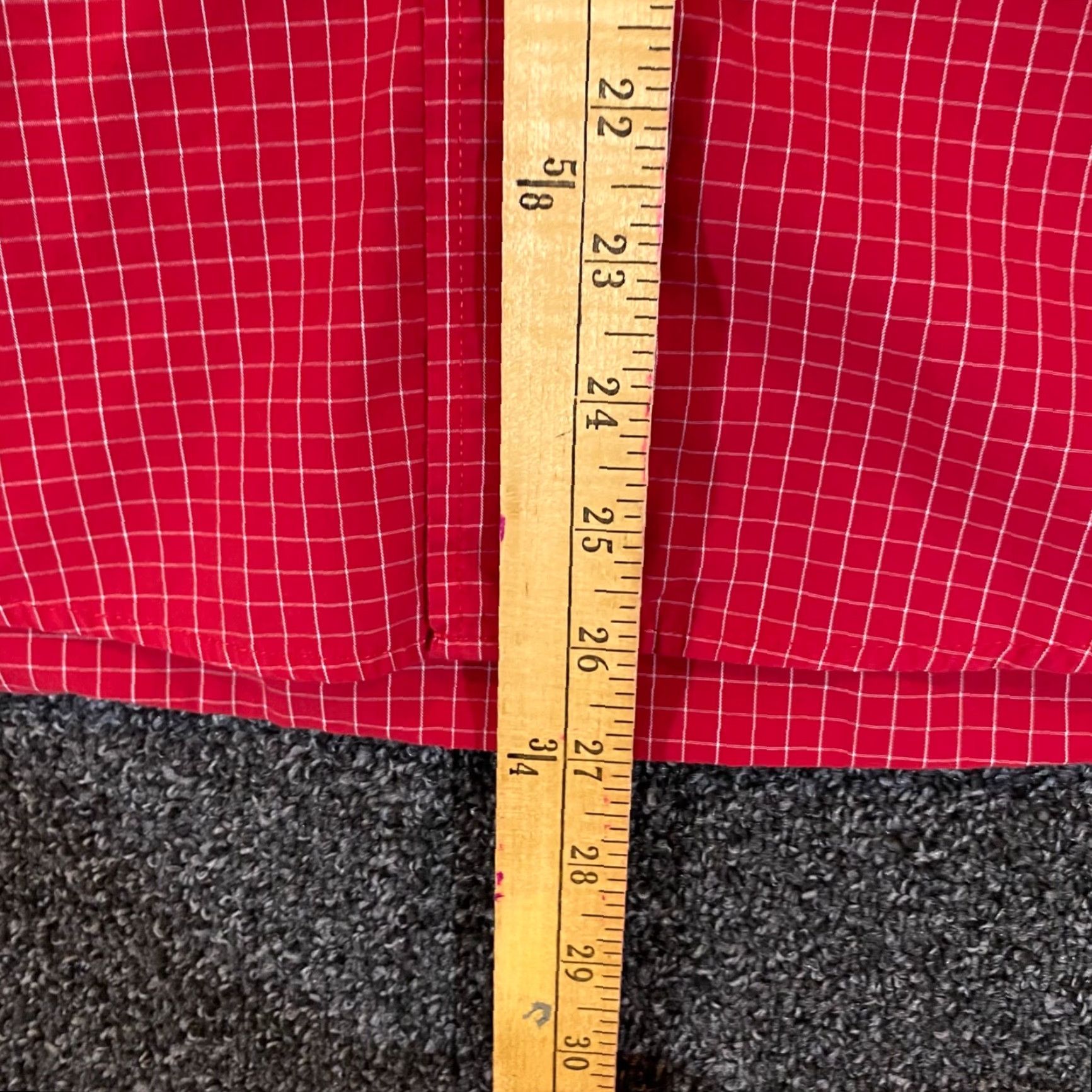 MLB Boston Red Sox Shirt Mens Medium Red Plaid Button Up MLB Baseball Outdoors L/S Size US M / EU 48-50 / 2 - 5 Thumbnail