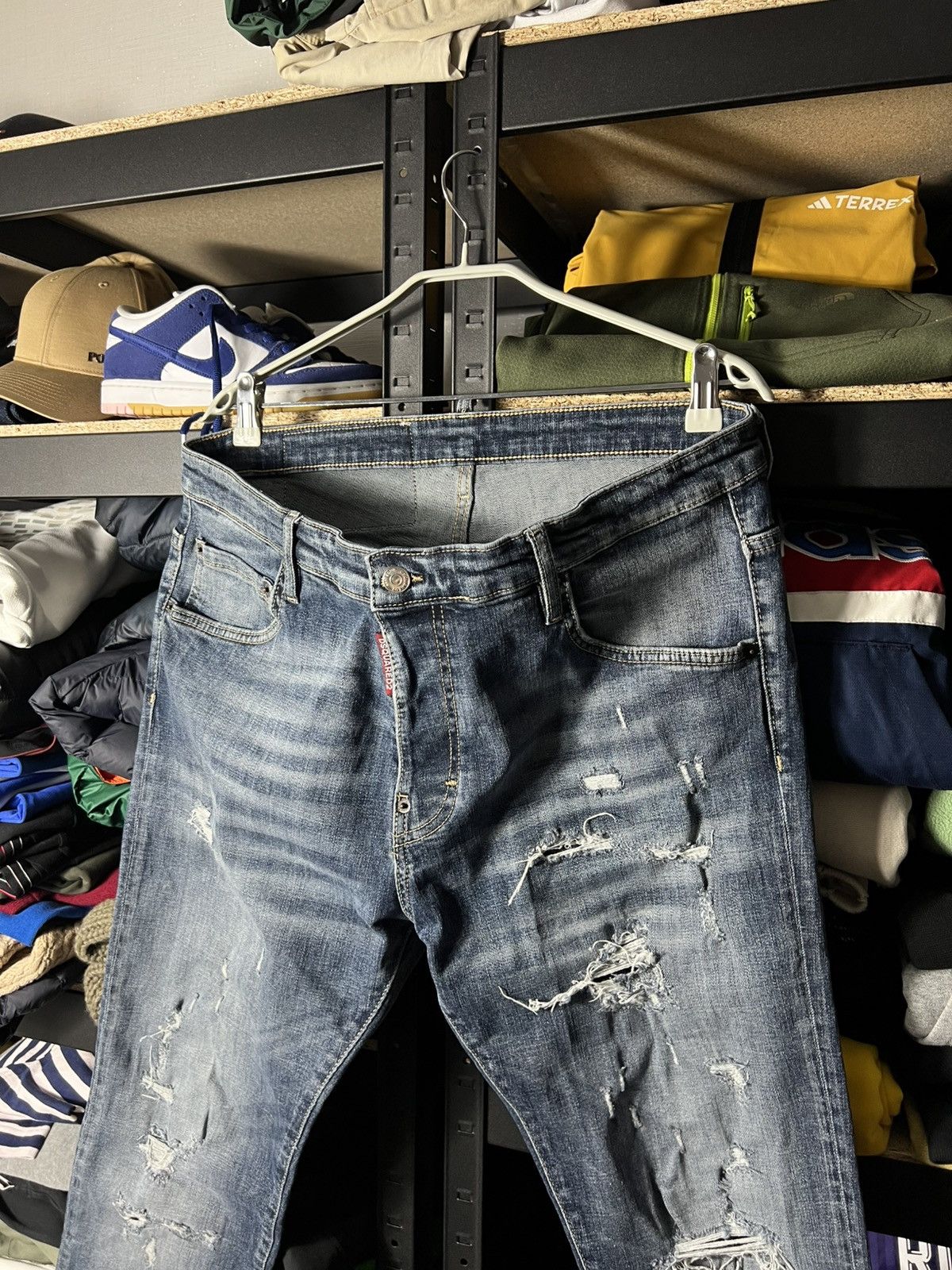 Dsquared2 Dsquared2 Red2 Distressed Slim Fit Jeans Size 52 Italy Denim Size US 36 / EU 52 - 2 Thumbnail