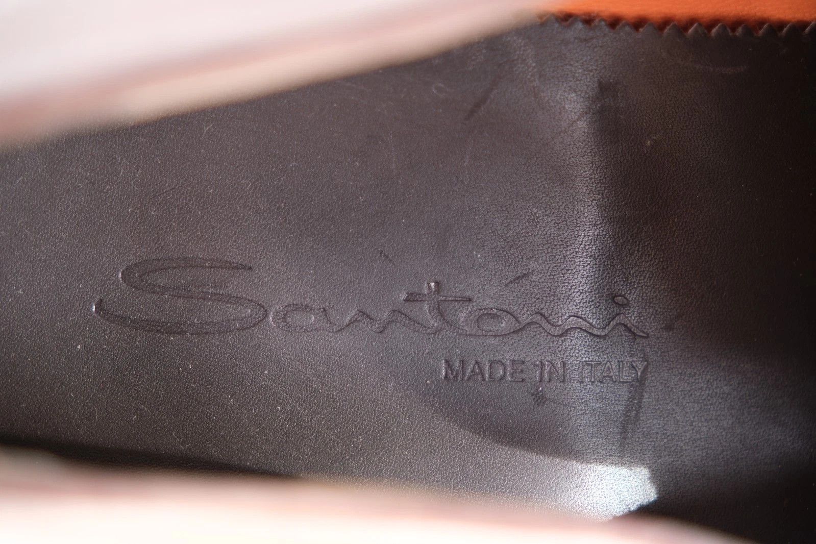 Santoni NEW Santoni Leather Loafers Shoes Brown EU 44 UK 10 US 11 Size US 11 / EU 44 - 7 Thumbnail