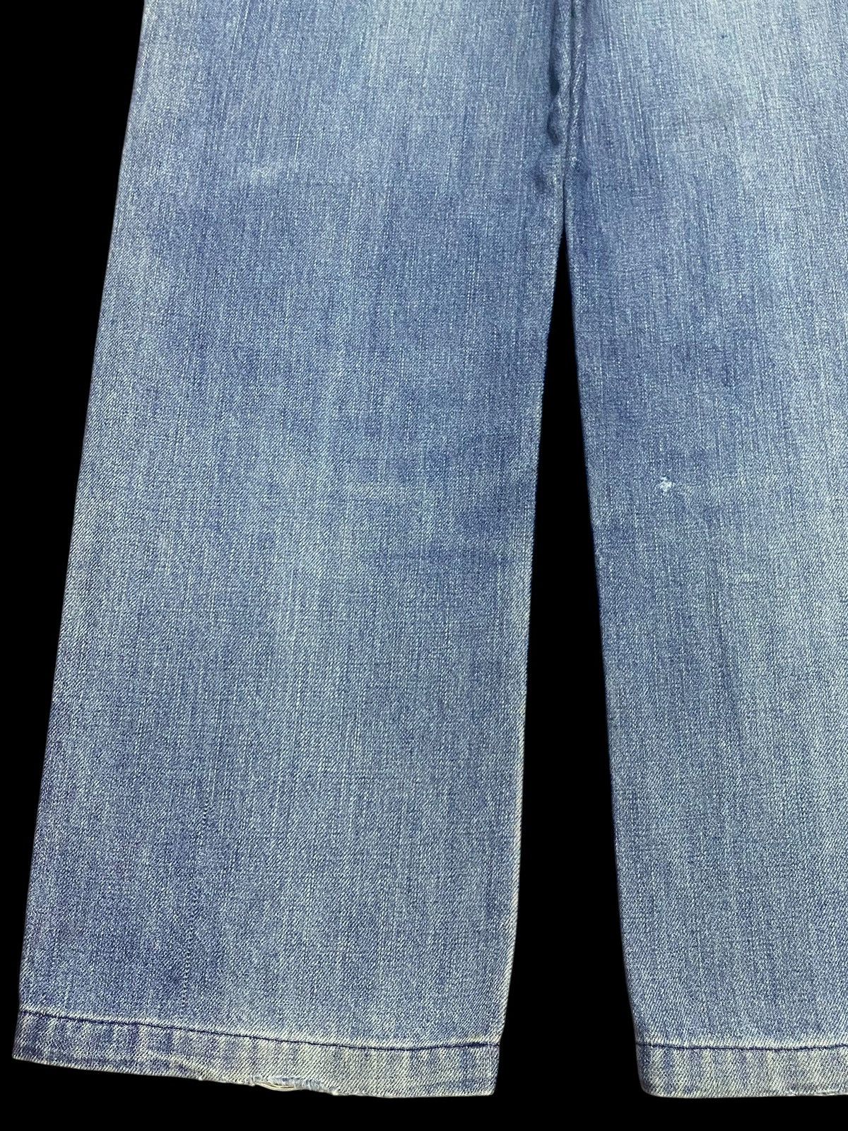 Edwin Vintage Edwin 503z Faded Wash Distressed Loose Jeans Size US 30 / EU 46 - 6 Thumbnail