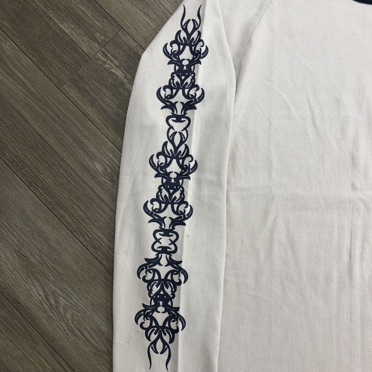 If Six Was Nine × Japanese Brand × Le Grande Bleu (L.G.B.) 1990s Uniqlo Larkins Poem Cross Goa Lgb Style Longsleeve Size US M / EU 48-50 / 2 - 5 Thumbnail