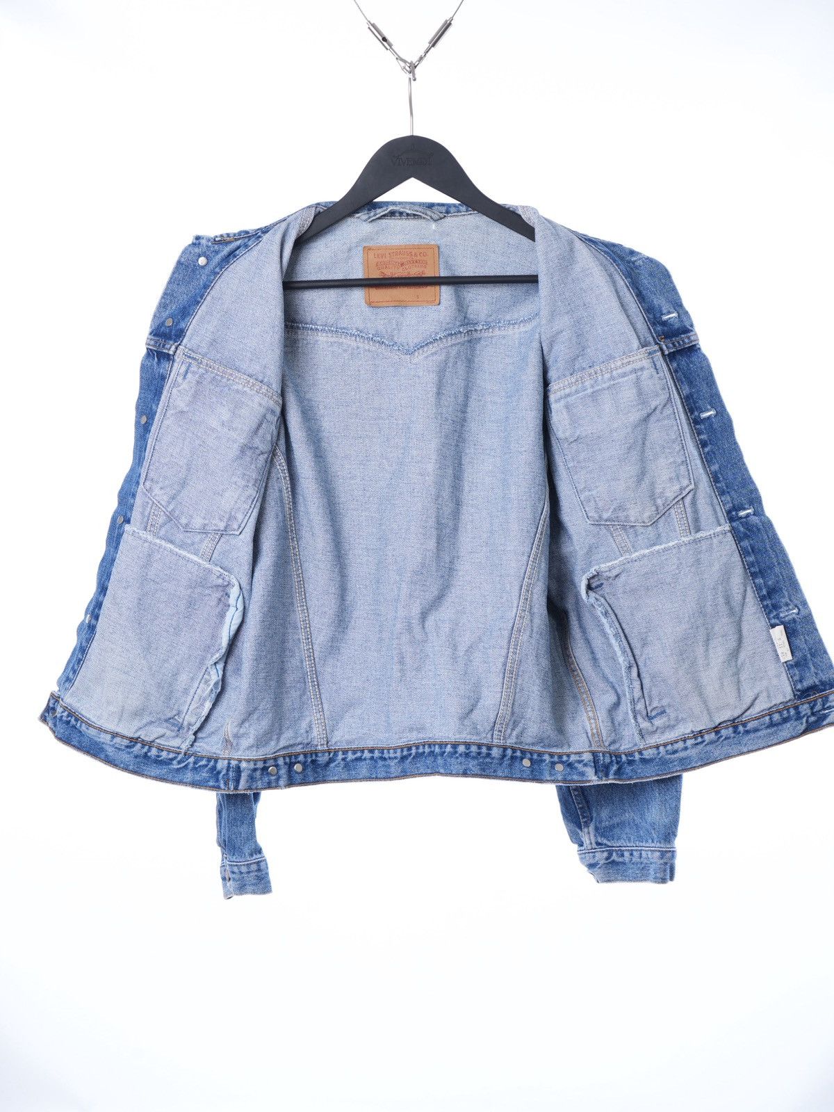 Levi's Vintage Levi’s 75525 Denim Jacket Trucker Size US S / EU 44-46 / 1 - 2 Thumbnail