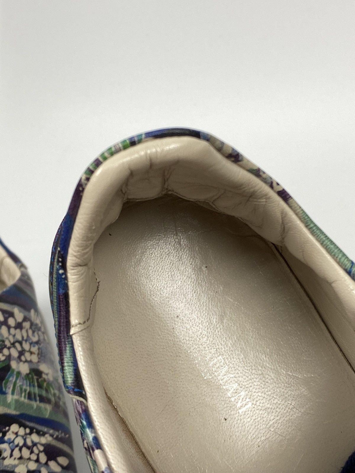 Giorgio Armani Giorgio Armani Printed Sneakers Multicolor size 40 Size US 10 / IT 40 - 12 Thumbnail