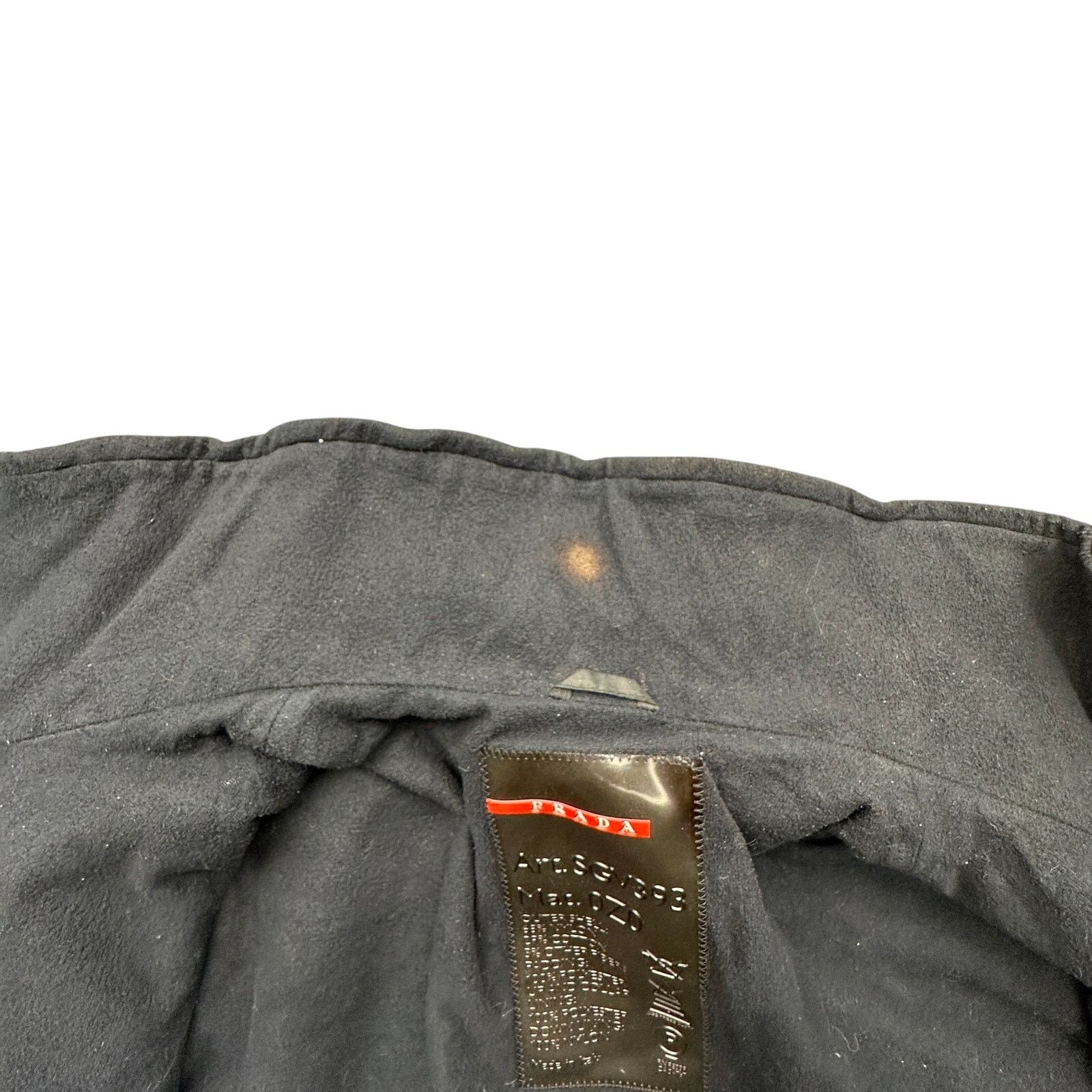 Prada Vintage Prada Art. SGV393 Fleece Lined Jacket Mens Medium Size US M / EU 48-50 / 2 - 7 Thumbnail