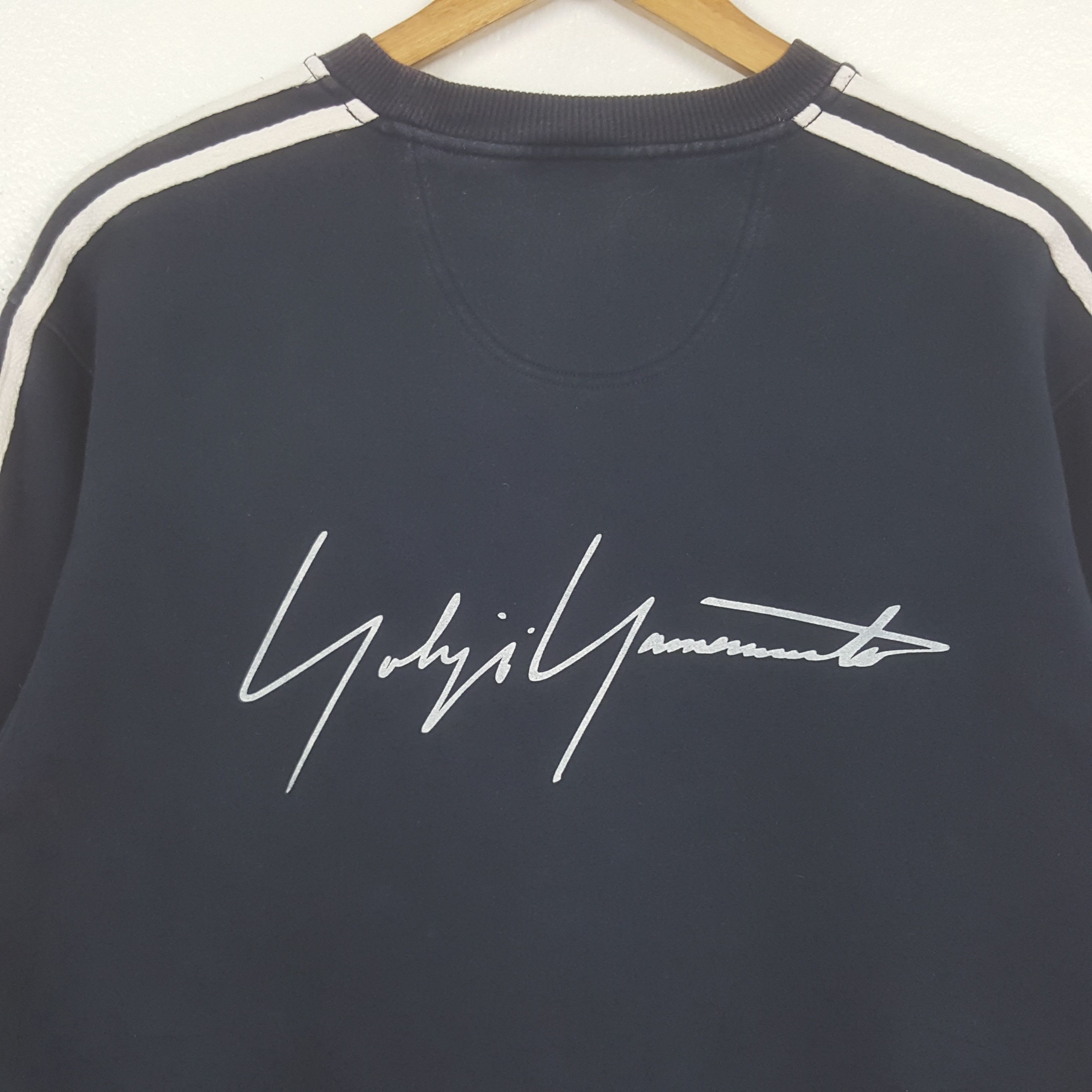 Adidas Vintage Adidas X Yohji Yamamoto Custom Sweatshirt C305N20 Size US M / EU 48-50 / 2 - 2 Thumbnail