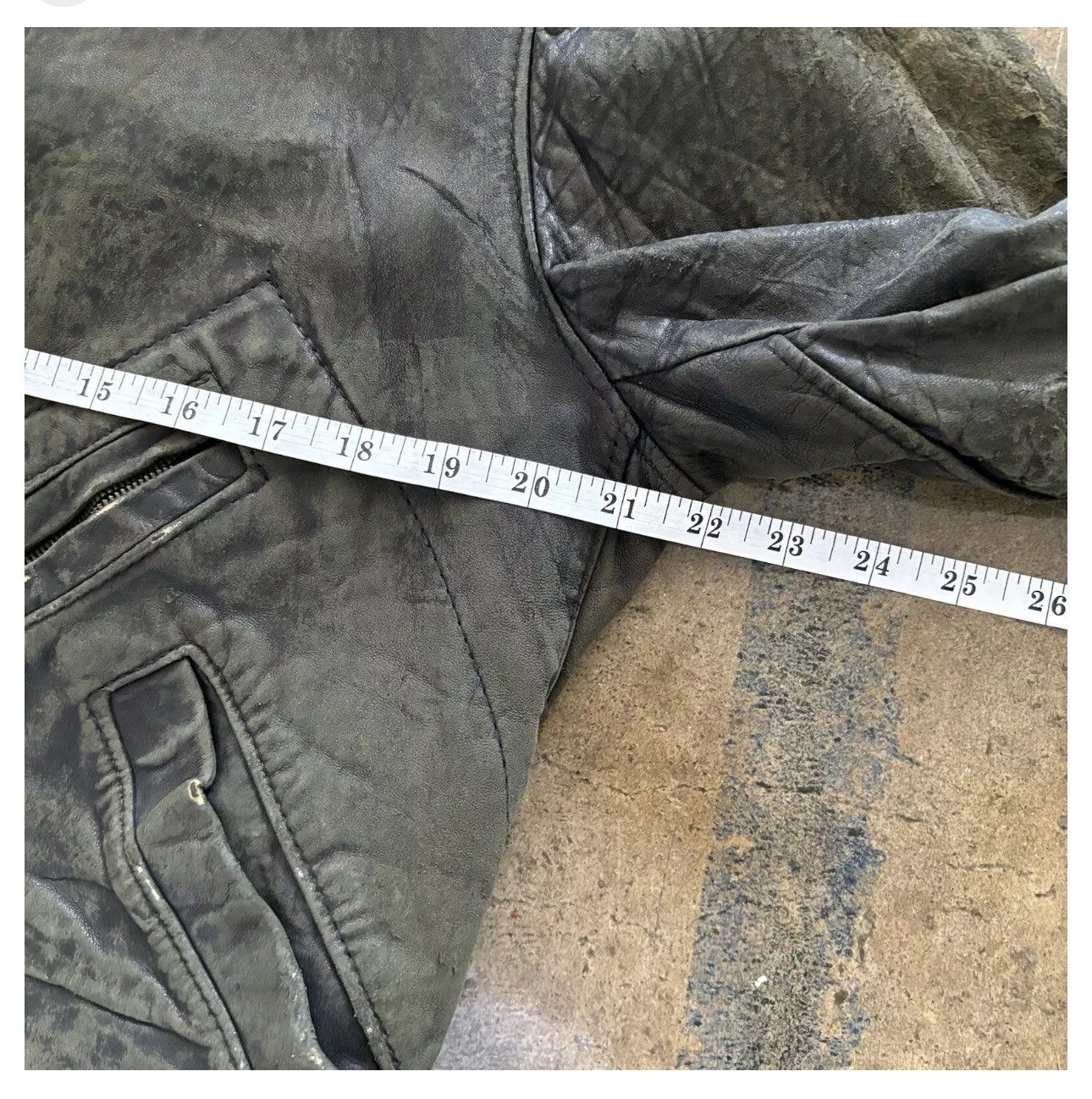 Vintage Vintage 1930’s Leather Moto Jacket - Archival Size US M / EU 48-50 / 2 - 15 Thumbnail