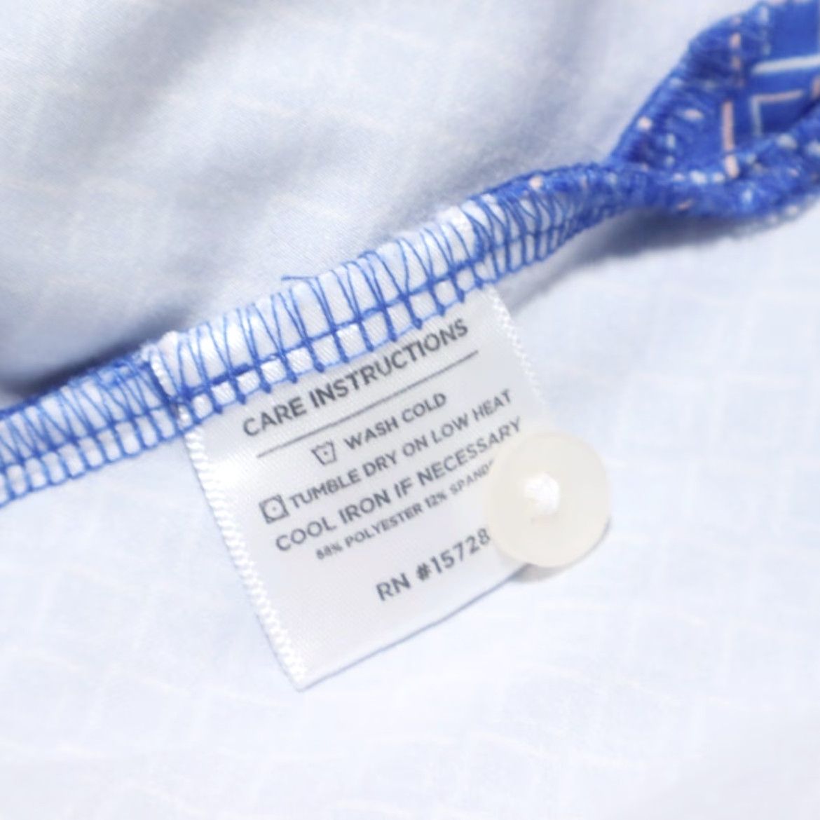 Mizzen+Main Mizzen + Main Wendy's The Dave High Stretch Polo Shirt Blue Men's XL Shirt Size US XL / EU 56 / 4 - 7 Thumbnail