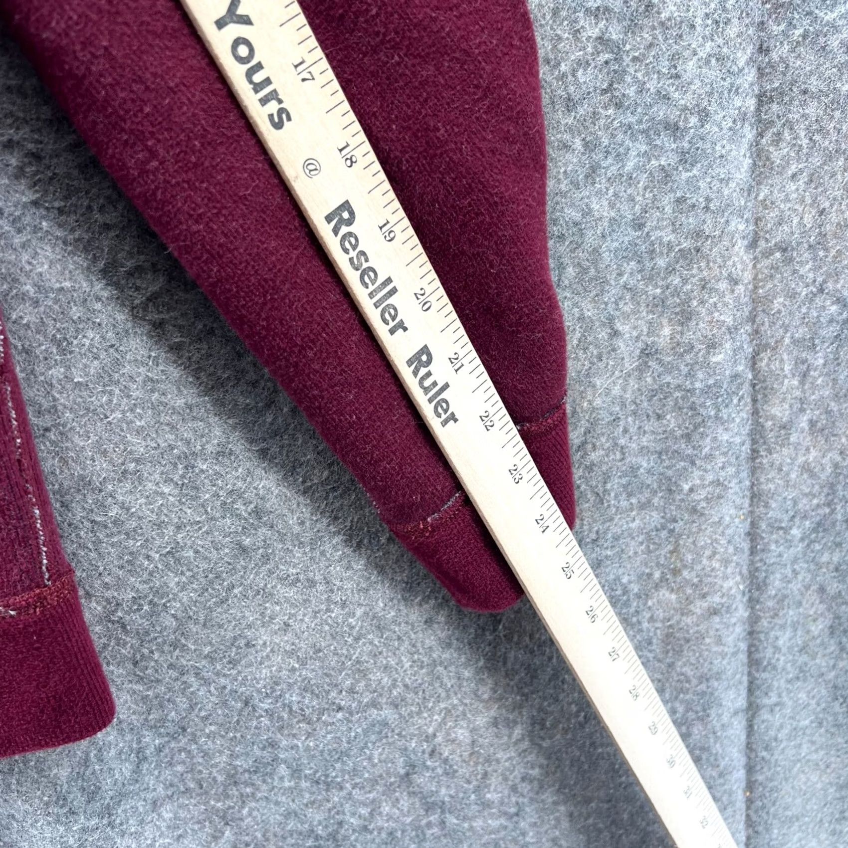 Ralph Lauren Polo Ralph Lauren Sweater Men L Burgundy Gray Reversible Pullover 1/4 Zip Size US L / EU 52-54 / 3 - 6 Thumbnail