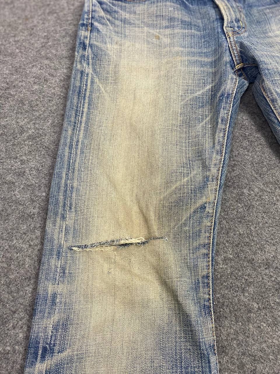 Eternal vintage eternal japanese brands selvedge distressed denim Size US 30 / EU 46 - 9 Thumbnail