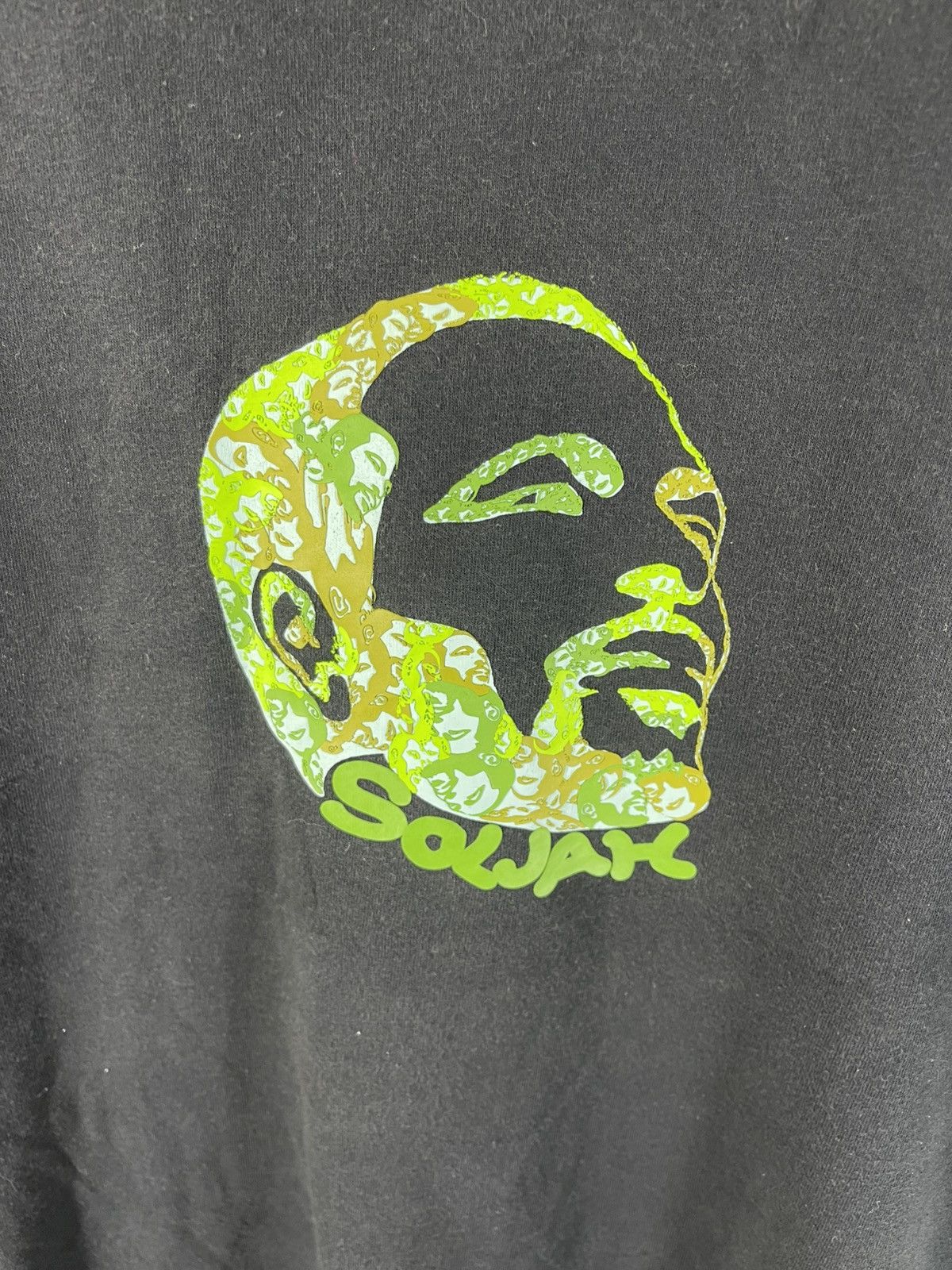 Vintage Vintage Soljah Streetwear Face Design Shirt Tee Size US L / EU 52-54 / 3 - 2 Thumbnail