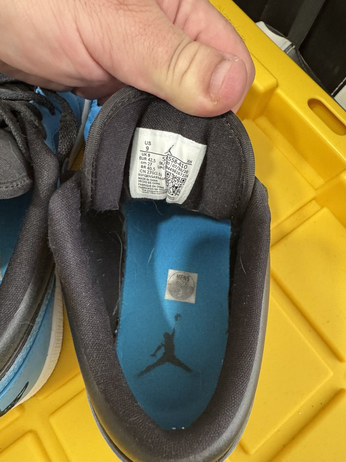 Jordan Brand Jordan Blue Low Tops Size US 9 / EU 42 - 5 Thumbnail