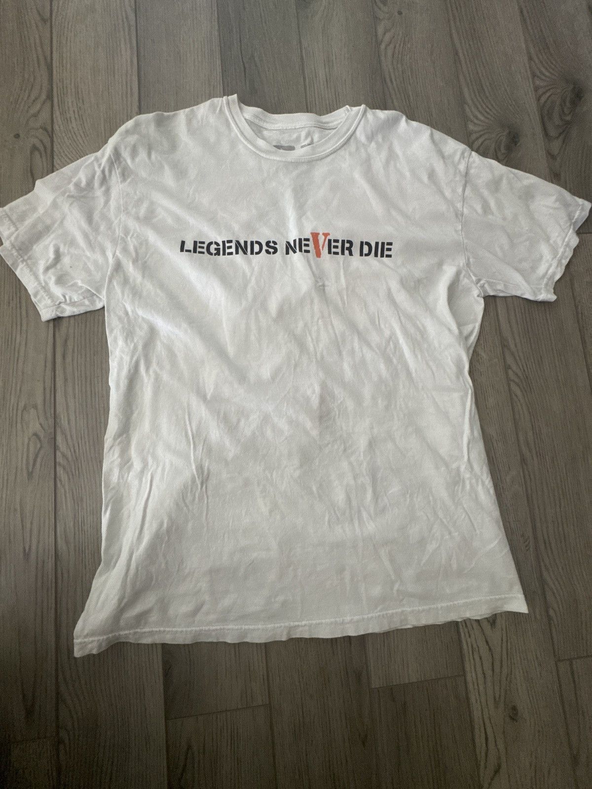 Vlone Juice WRLD x LND 999 T-Shirt Size US XL / EU 56 / 4 - 1 Thumbnail