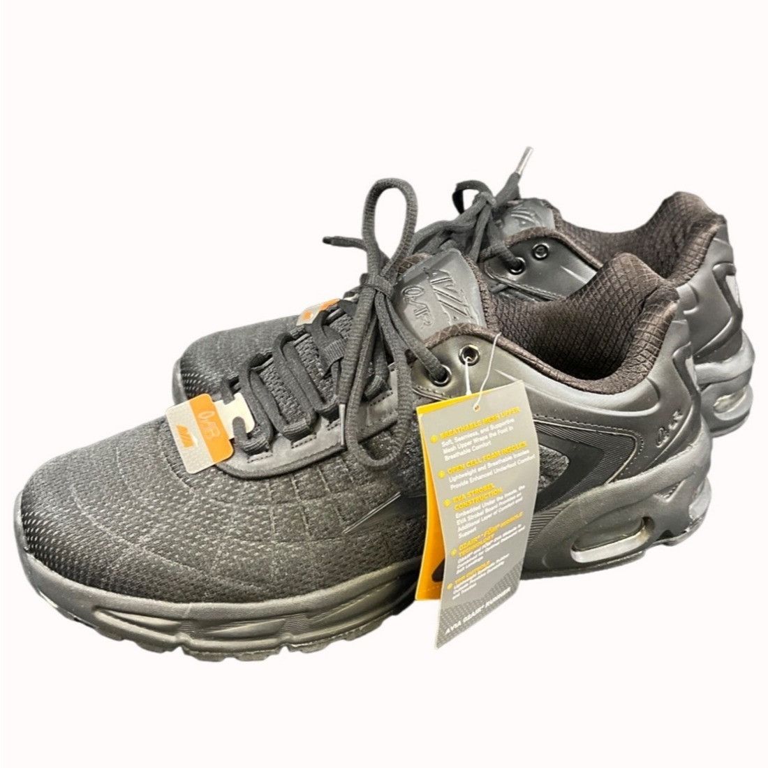 Avia Avia O2 Air Men's Black Shoes/Sneakers Size 11.5 SKU 5363 Size US 11.5 / EU 44-45 - 2 Thumbnail
