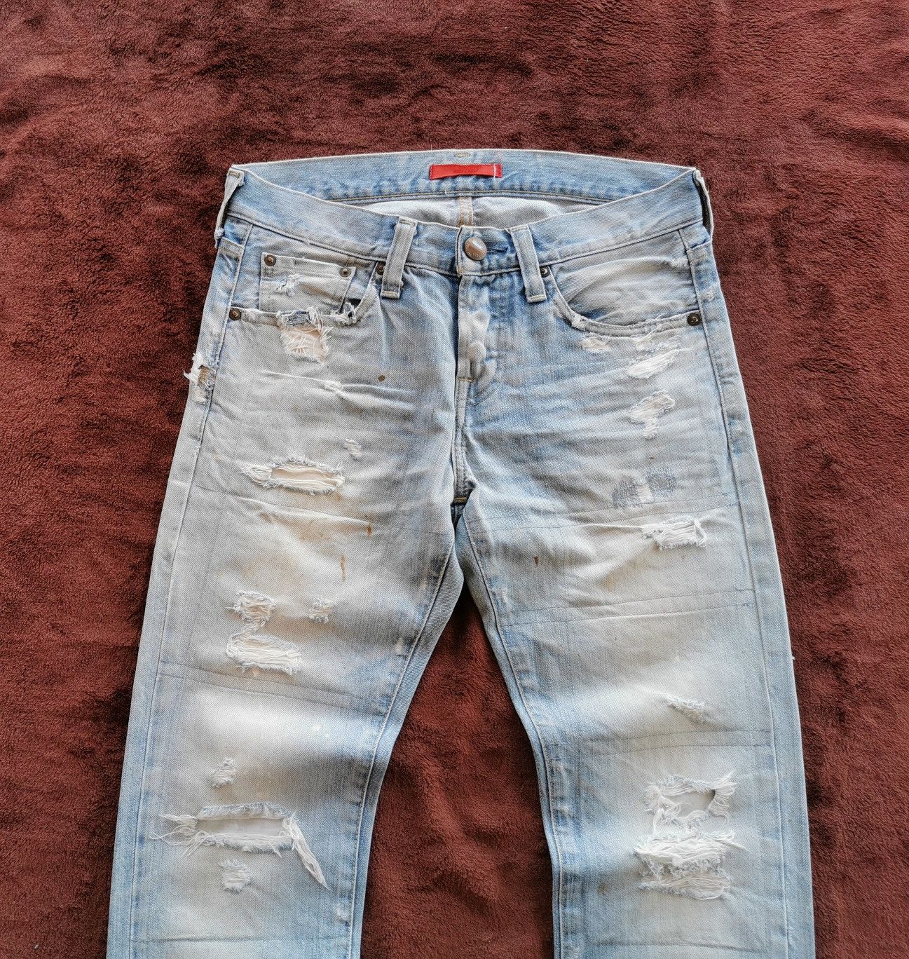 Undercover Red Card Jeans Size US 30 / EU 46 - 1 Thumbnail