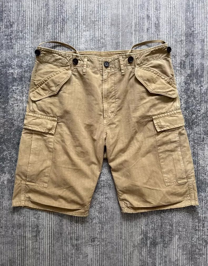 Visvim VISVIM EIGER SANCTION CARGO SHORTS KHAKI-2506 Size US 26 / EU 42 - 1 Thumbnail