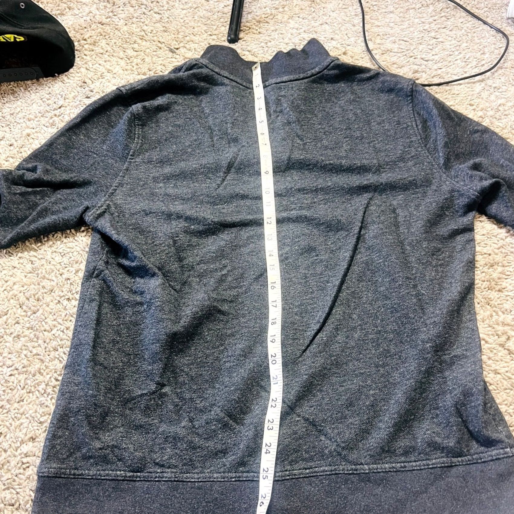 Banana Republic VINTAGE Banana Republic L Quarter Zip Crewneck Sweater Grey Longsleeve Mens L Sweatshirt Pullover Modern taglines Size US L / EU 52-54 / 3 - 3 Thumbnail