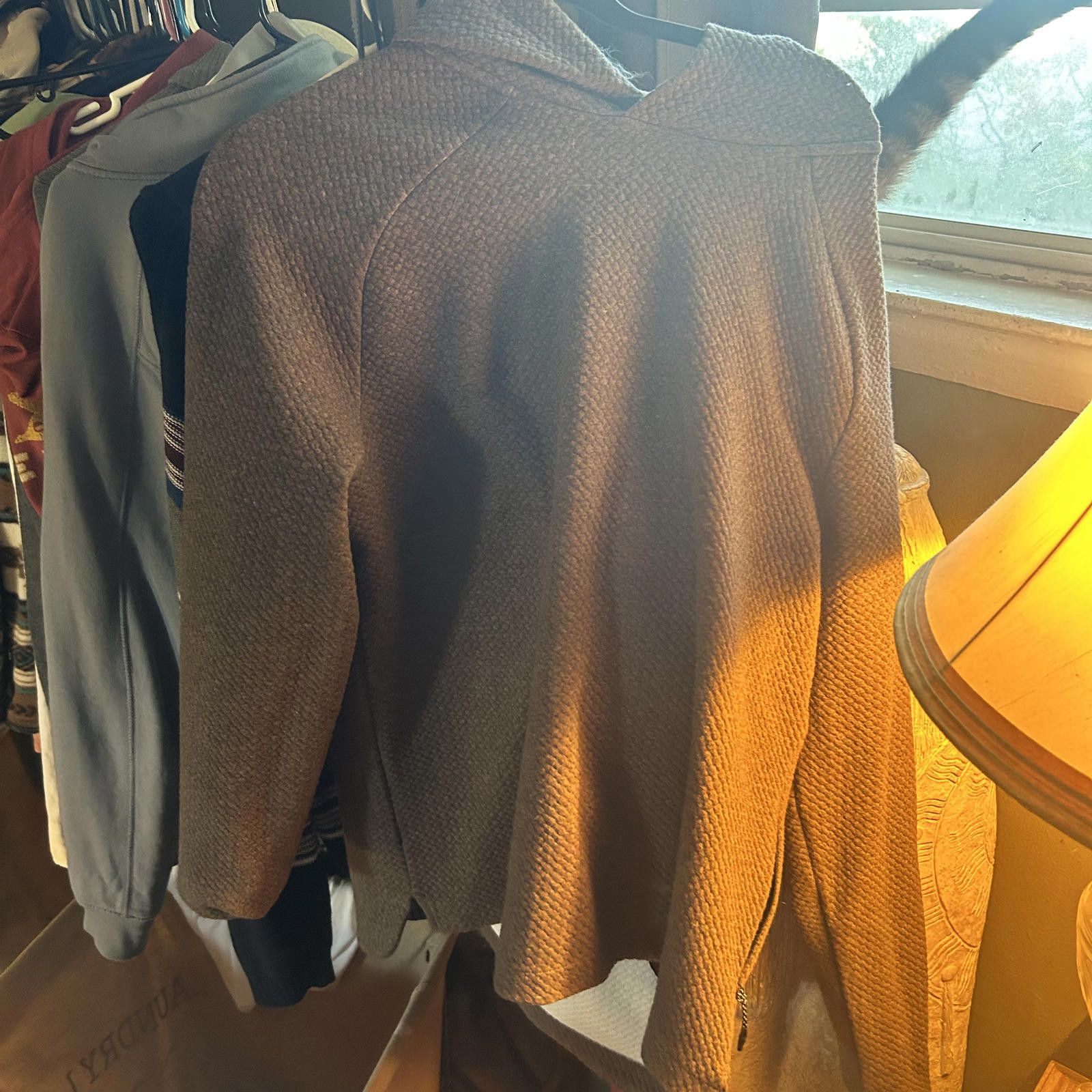 Other Men's Cozy FLX Brown Fleece Jacket with Hood - Medium Size US M / EU 48-50 / 2 - 1 Thumbnail