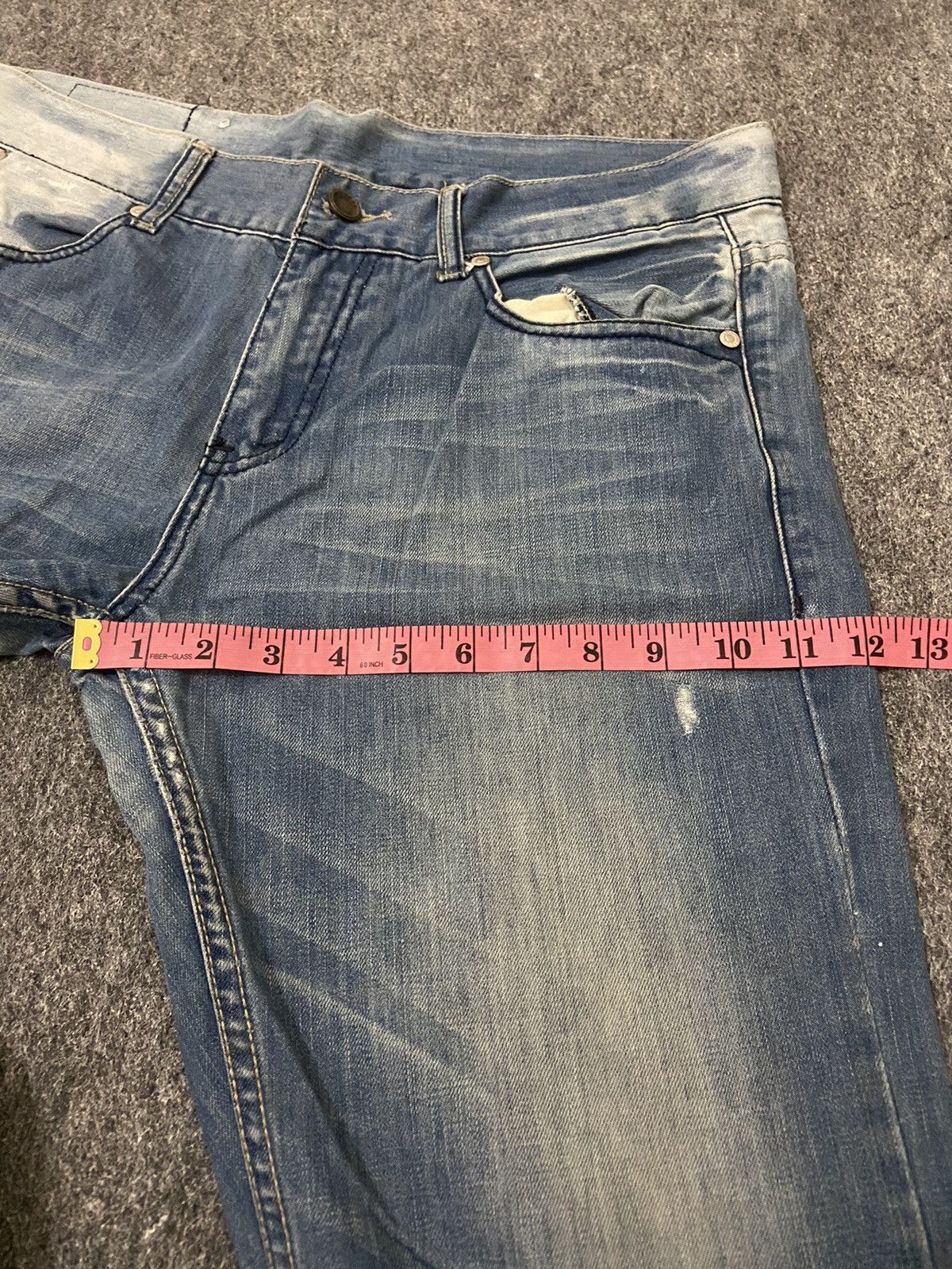 Levi's Vintage Clothing Levi’s denim pants 522 desetresed vintage Size US 34 / EU 50 - 17 Thumbnail