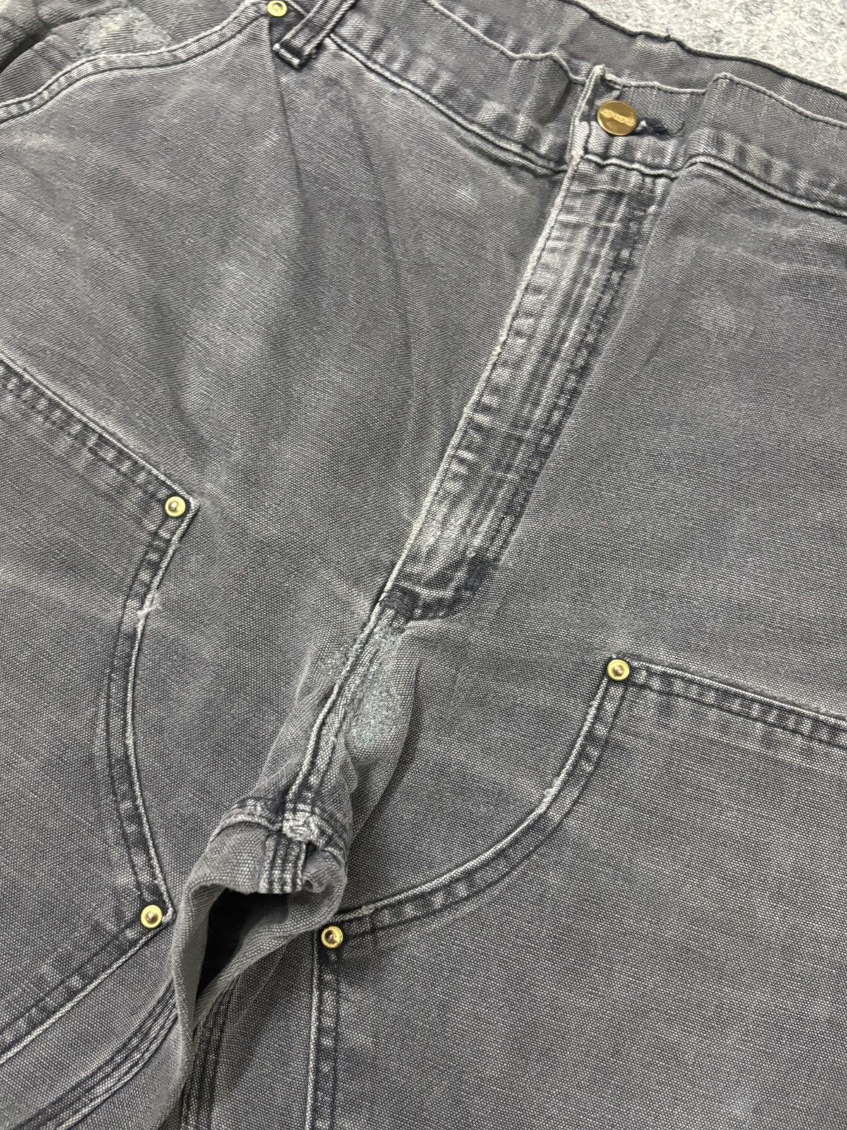 Carhartt 90s Vintage B01BLK Carhartt double knee denim Size US 38 / EU 54 - 4 Thumbnail