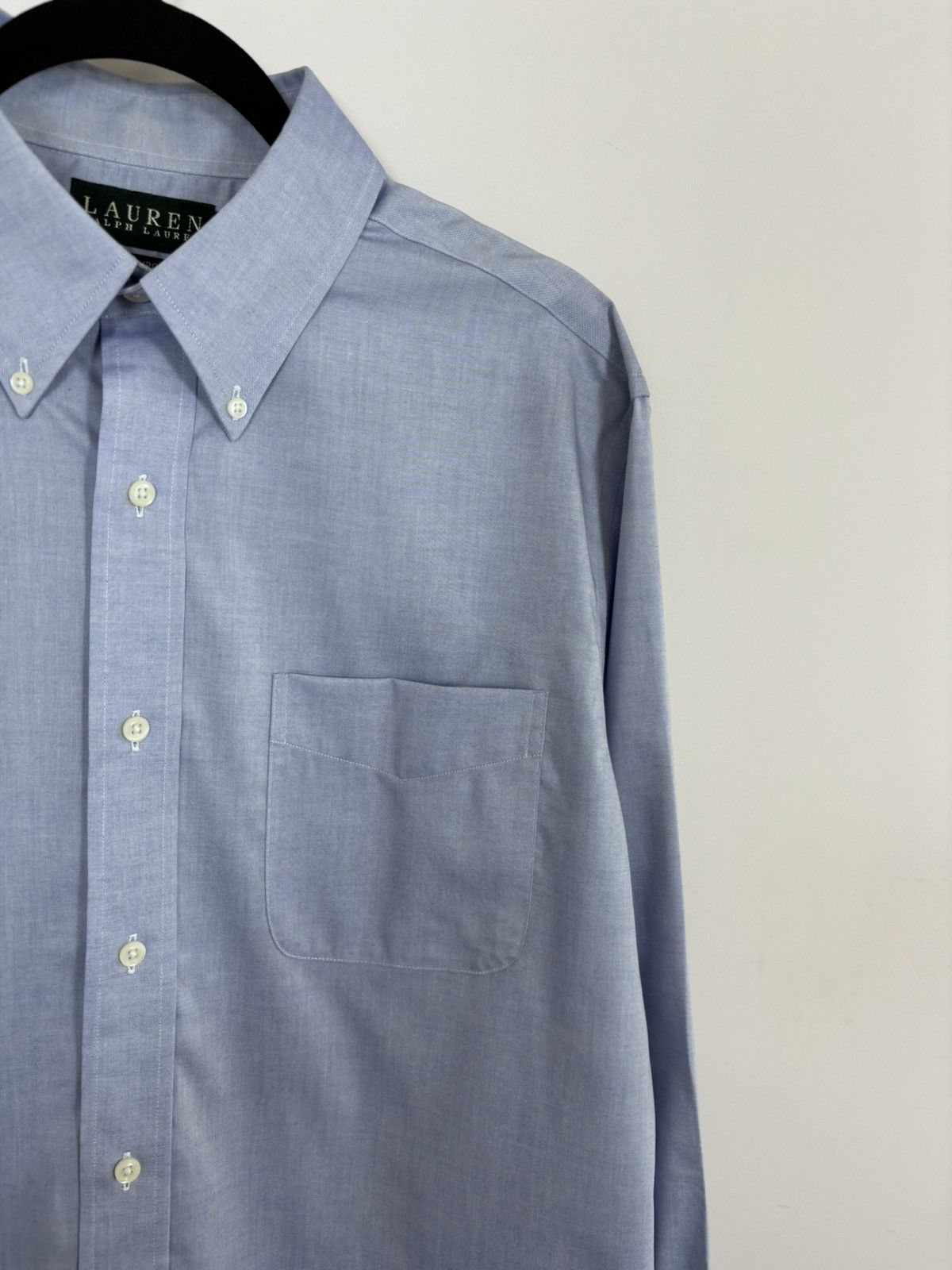 Lauren Ralph Lauren Lauren Ralph Lauren Men’s Blue Long Sleeve Shirt Button Down Size US XL / EU 56 / 4 - 3 Thumbnail